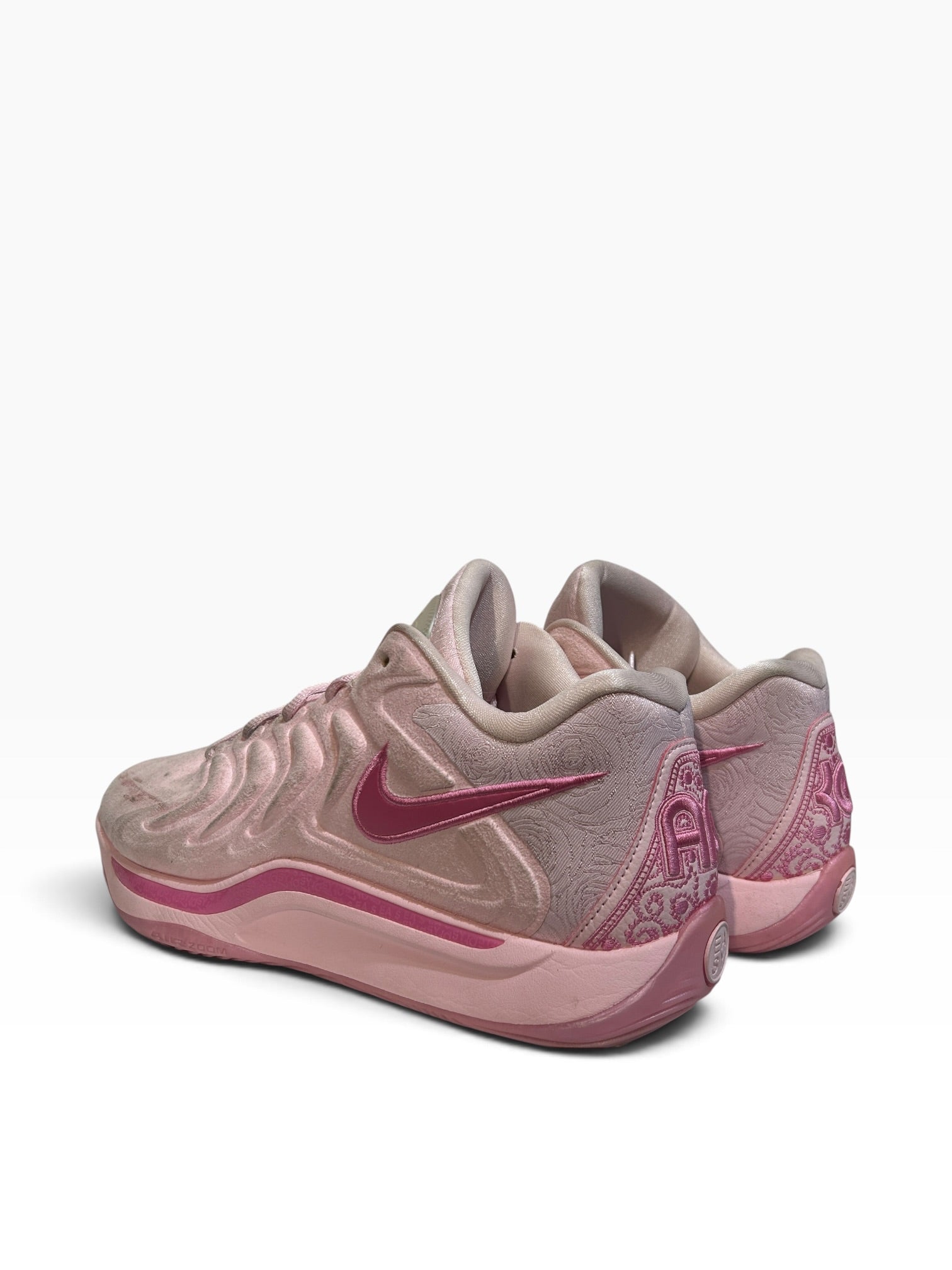NIKE/Low-Sneakers/UK 12/Cotton/PNK/Kd17 Aunt Pearls view 2