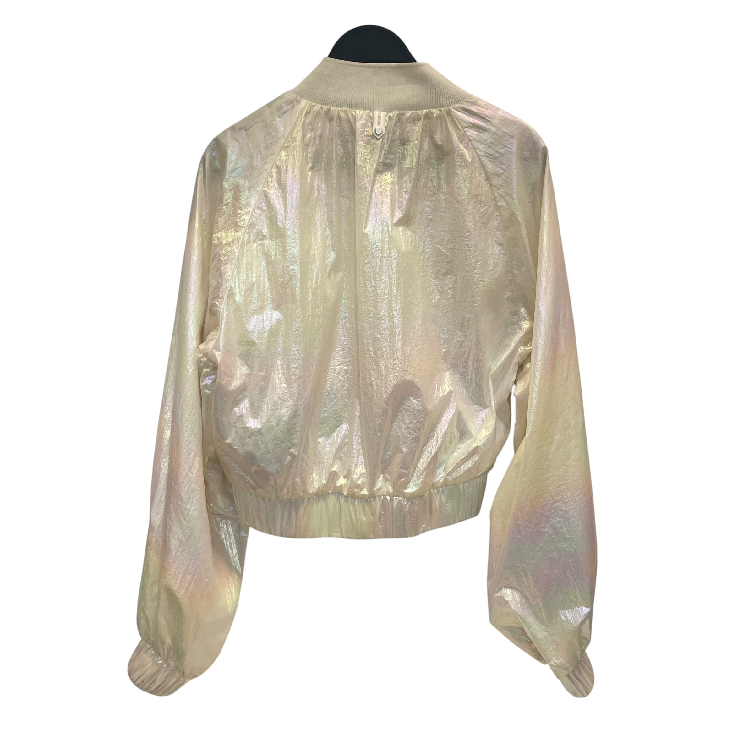 RUDSAK/Windbreaker/XS/Iridescent/Polyester/WHT/HOLOGRAPHIC BOMBER view 2
