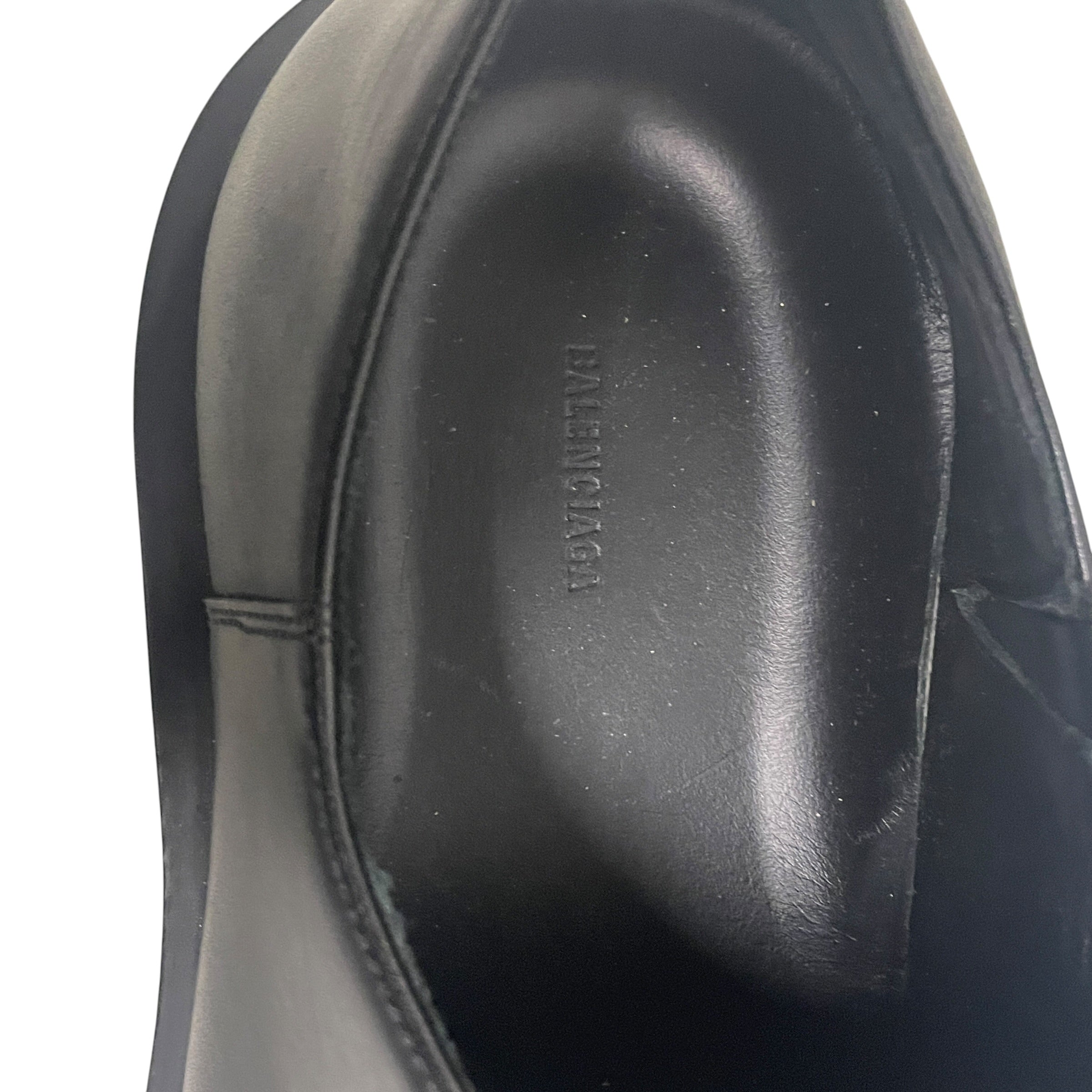 BALENCIAGA/Dress Shoes/EU 43/Leather/BLK/HUMMER DERBYS view 7