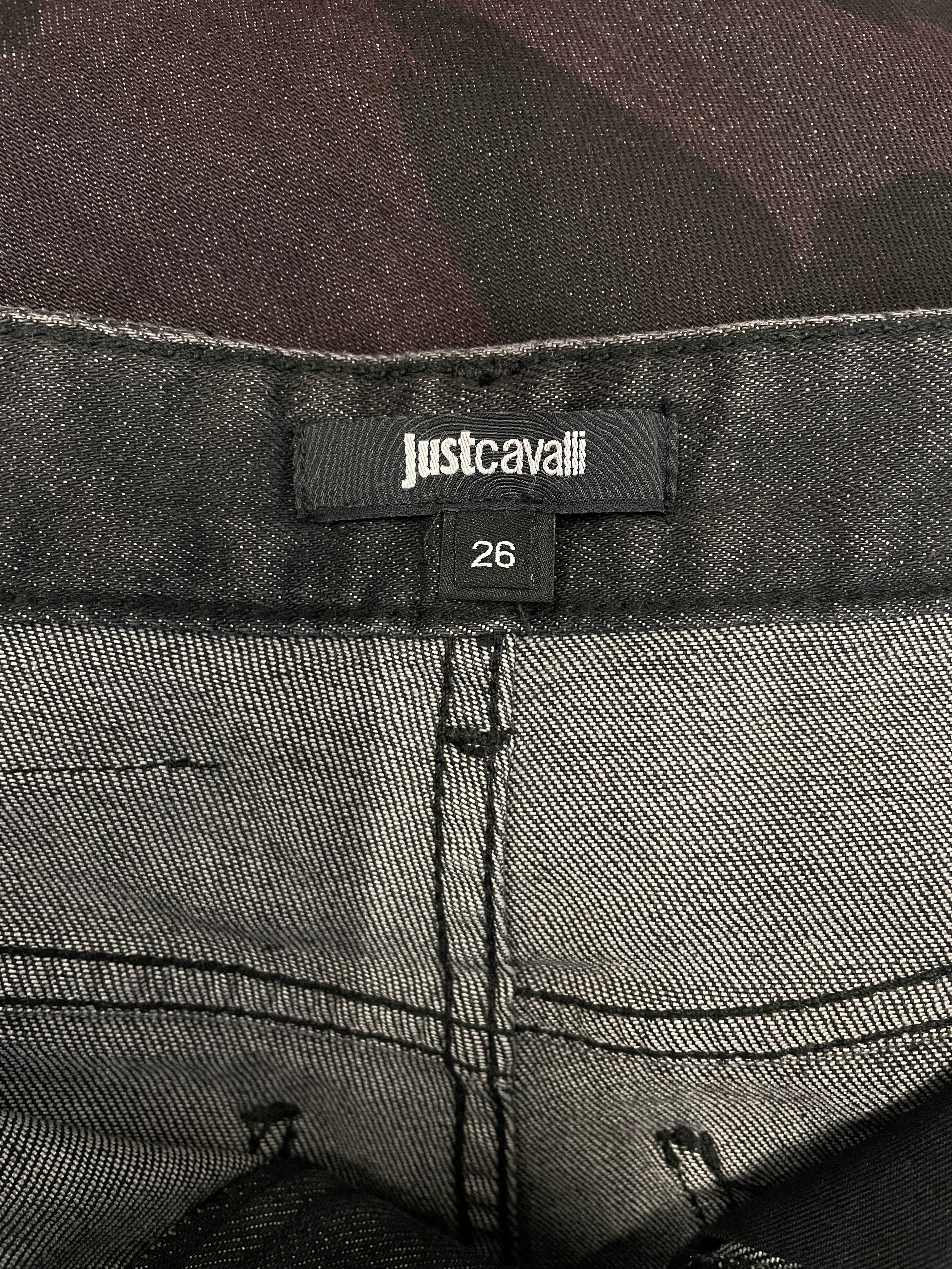 Just cavalli/Skinny Pants/26/Animal Pattern/Cotton/MLT/ANIMAL PRINT JEANS view 5