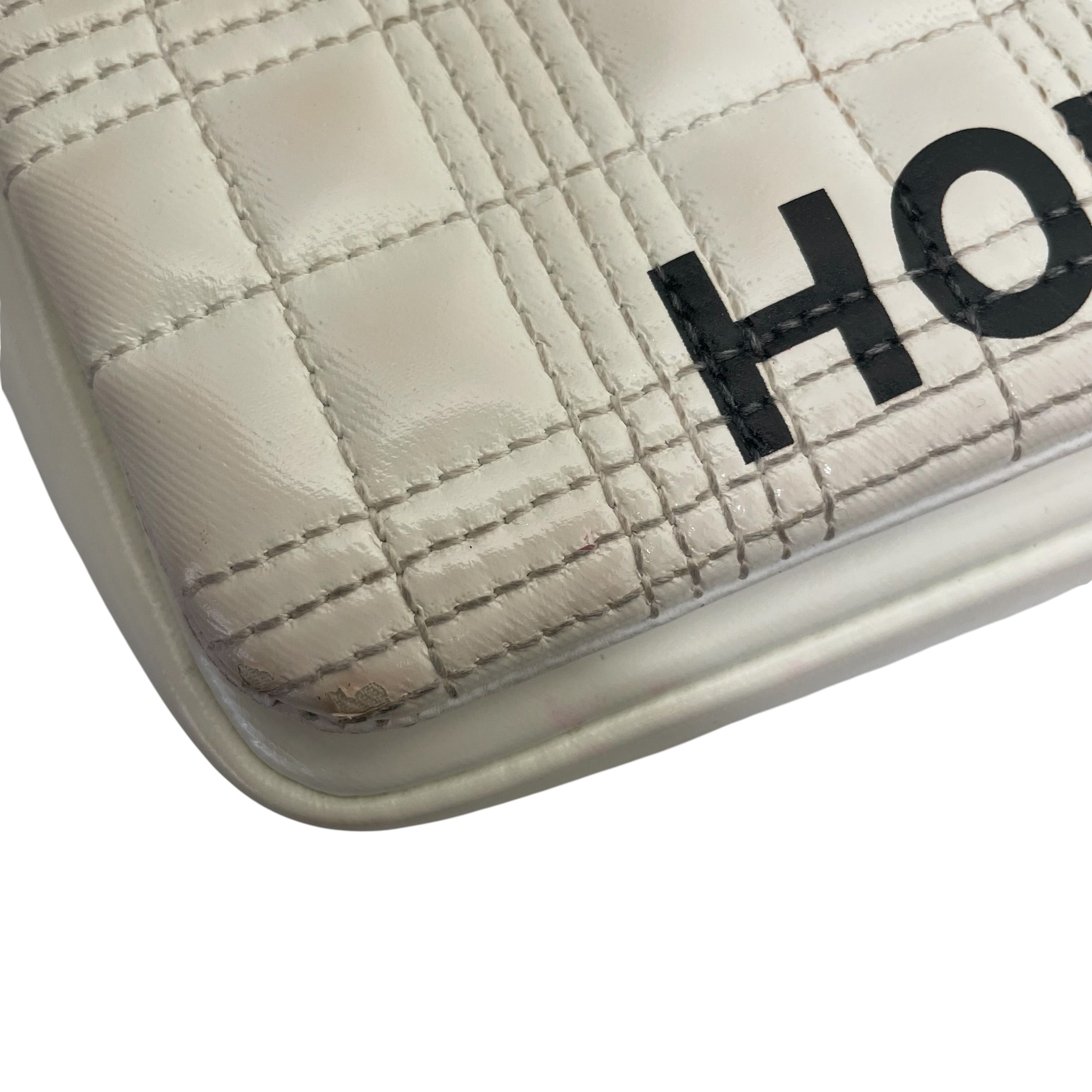 BURBERRY/Cross Body Bag/Leather/WHT/LOLA SMALL WHITE LEATER HAND B view 11