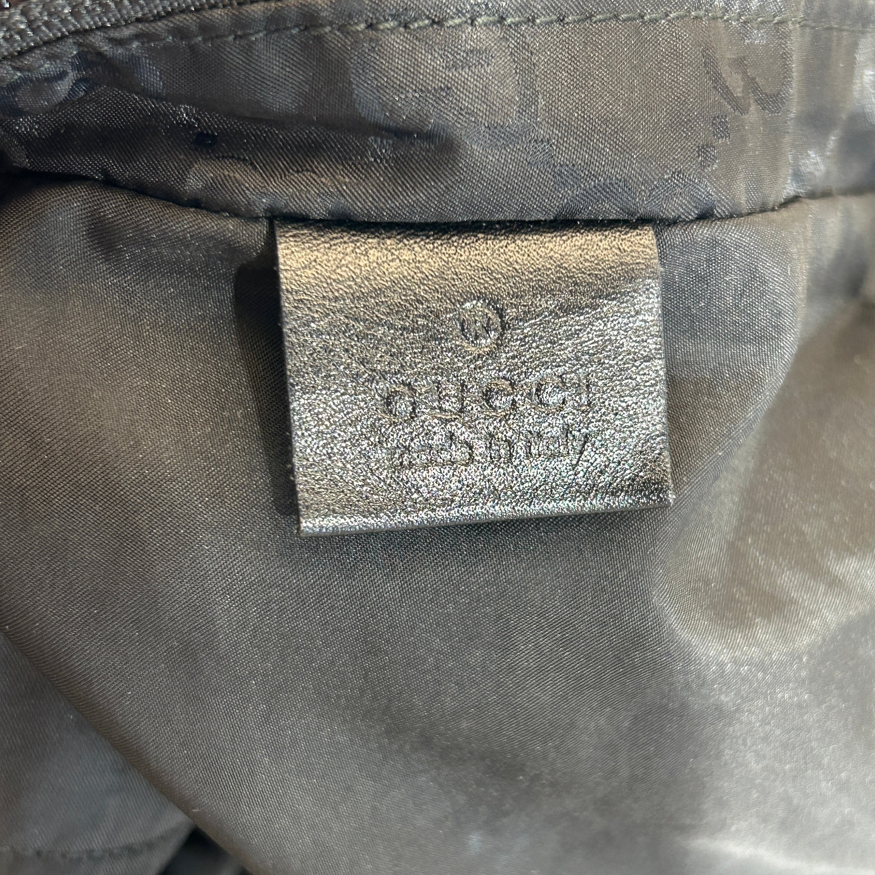 GUCCI/Tote Bag/Monogram/BLK/Monogram Nylon view 6