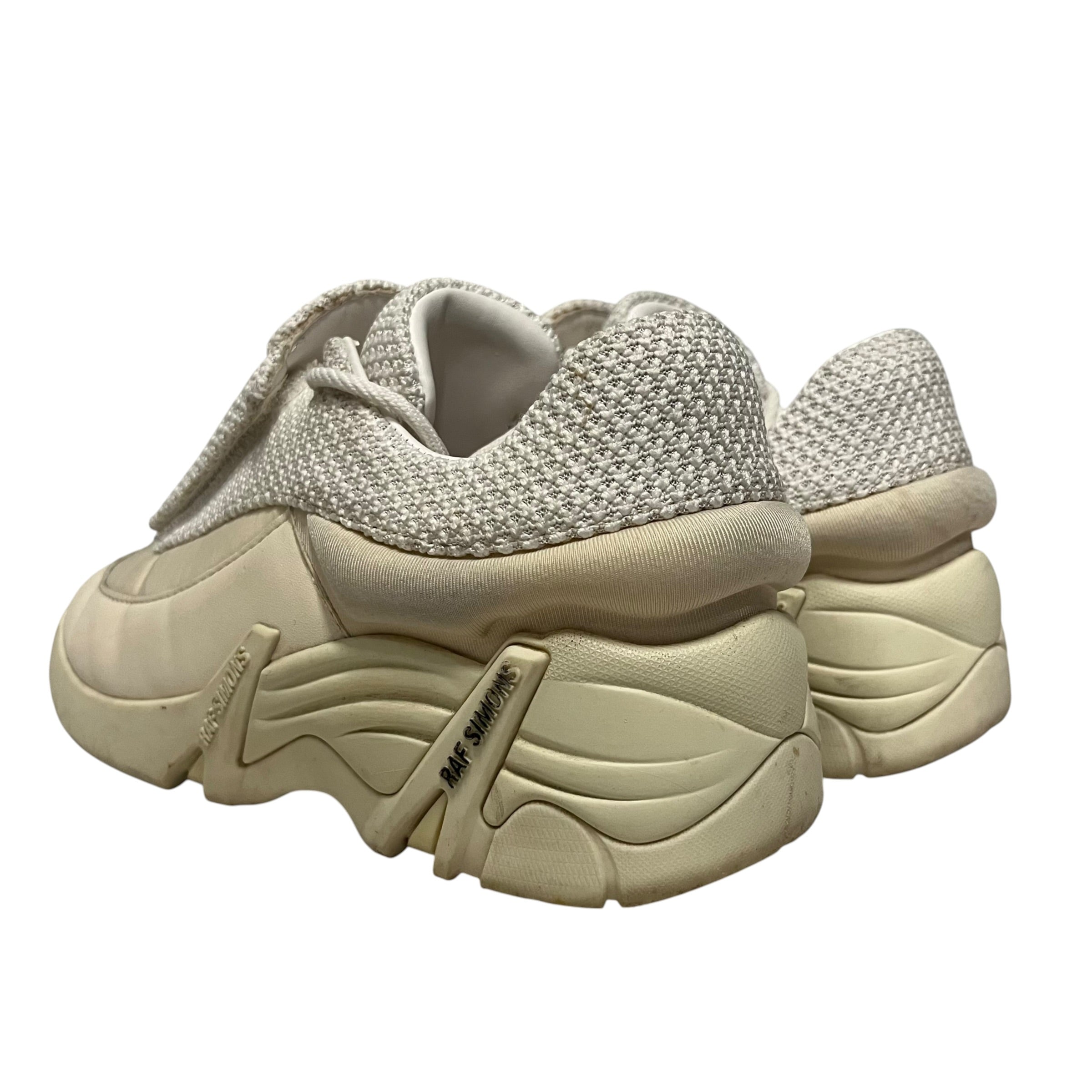 RAF SIMONS/Low-Sneakers/US 6/Nylon/CRM/ANTEI view 2