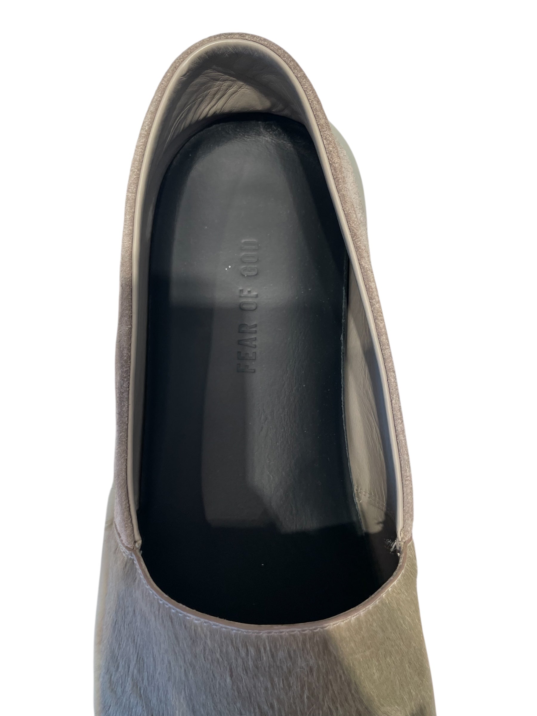 FEAR OF GOD/Deck Shoes/EU 44/Fur/BEG/ view 3