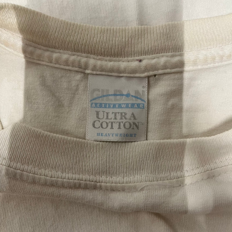 Vintage/T-Shirt/Cotton/WHT/90s Las Vegas