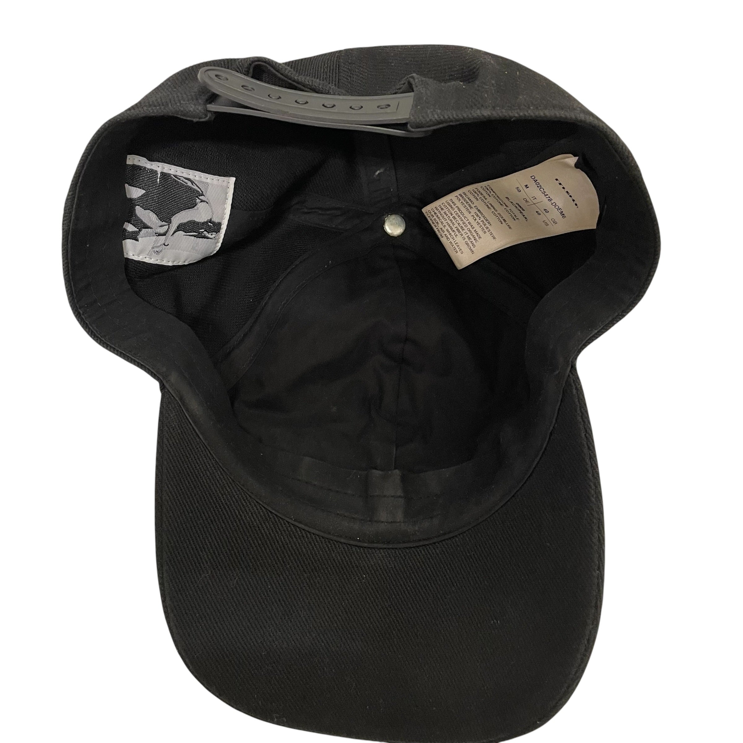 RICK OWENS DRKSHDW/Headwear/M/Cotton/BLK/drkshdw baseball cap view 4