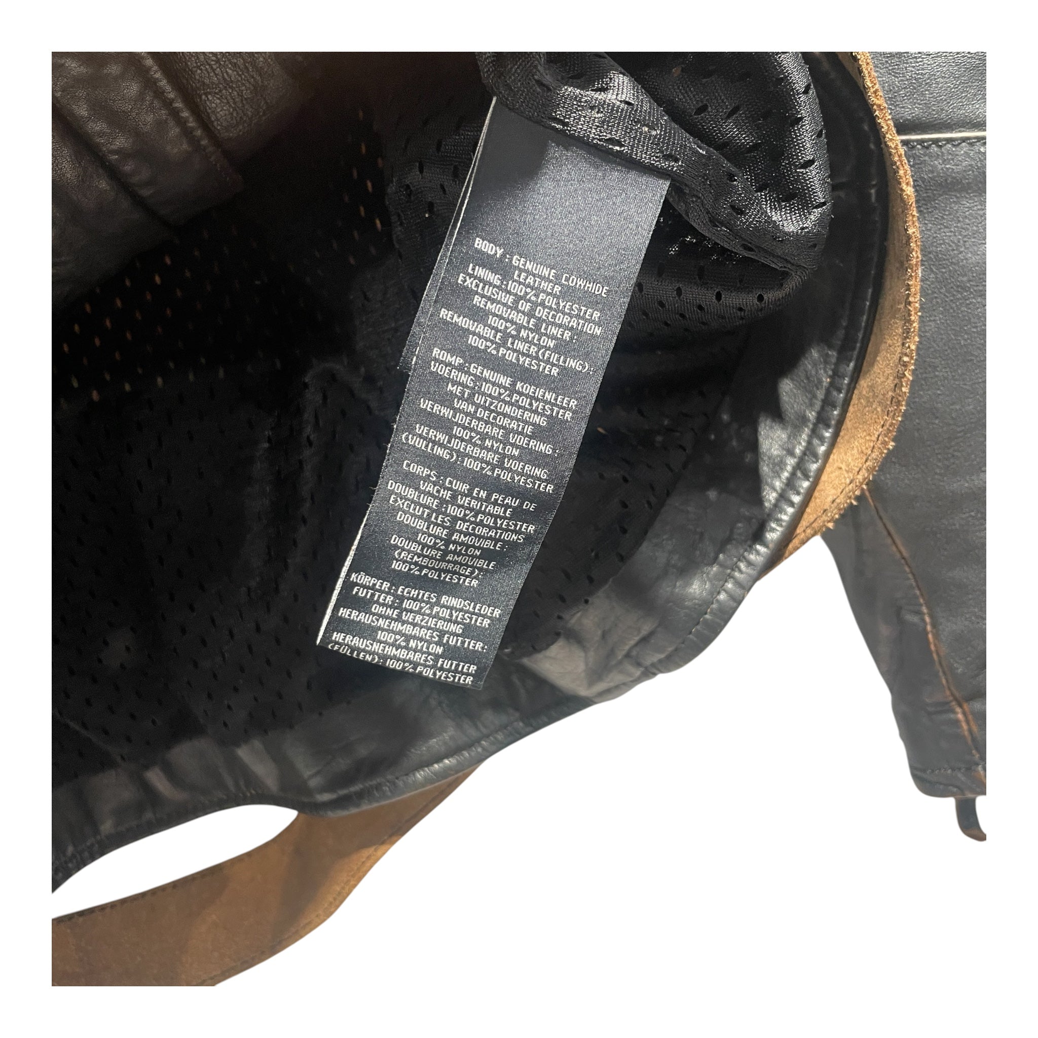 HARLEY DAVIDSON/Vintage/Leather Jkt/Leather/BLK/ view 3