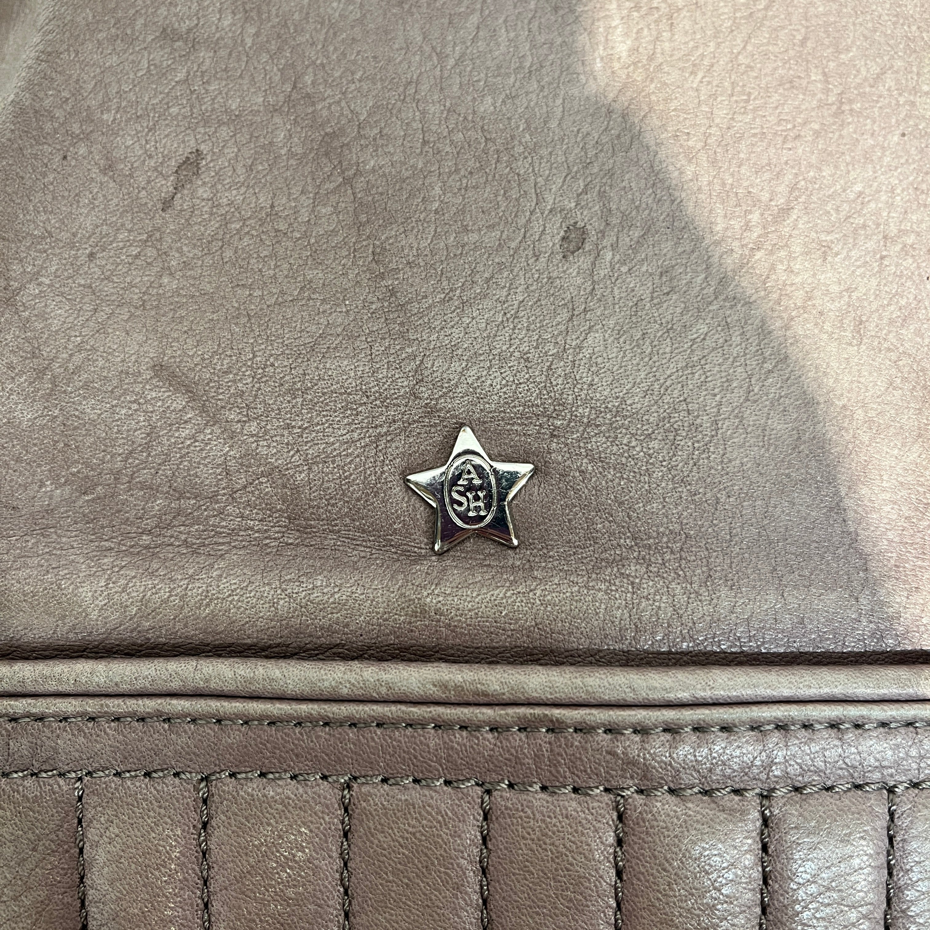 Ash/Hand Bag/Leather/PPL/ASH MAUVE LEATHER BAG view 5