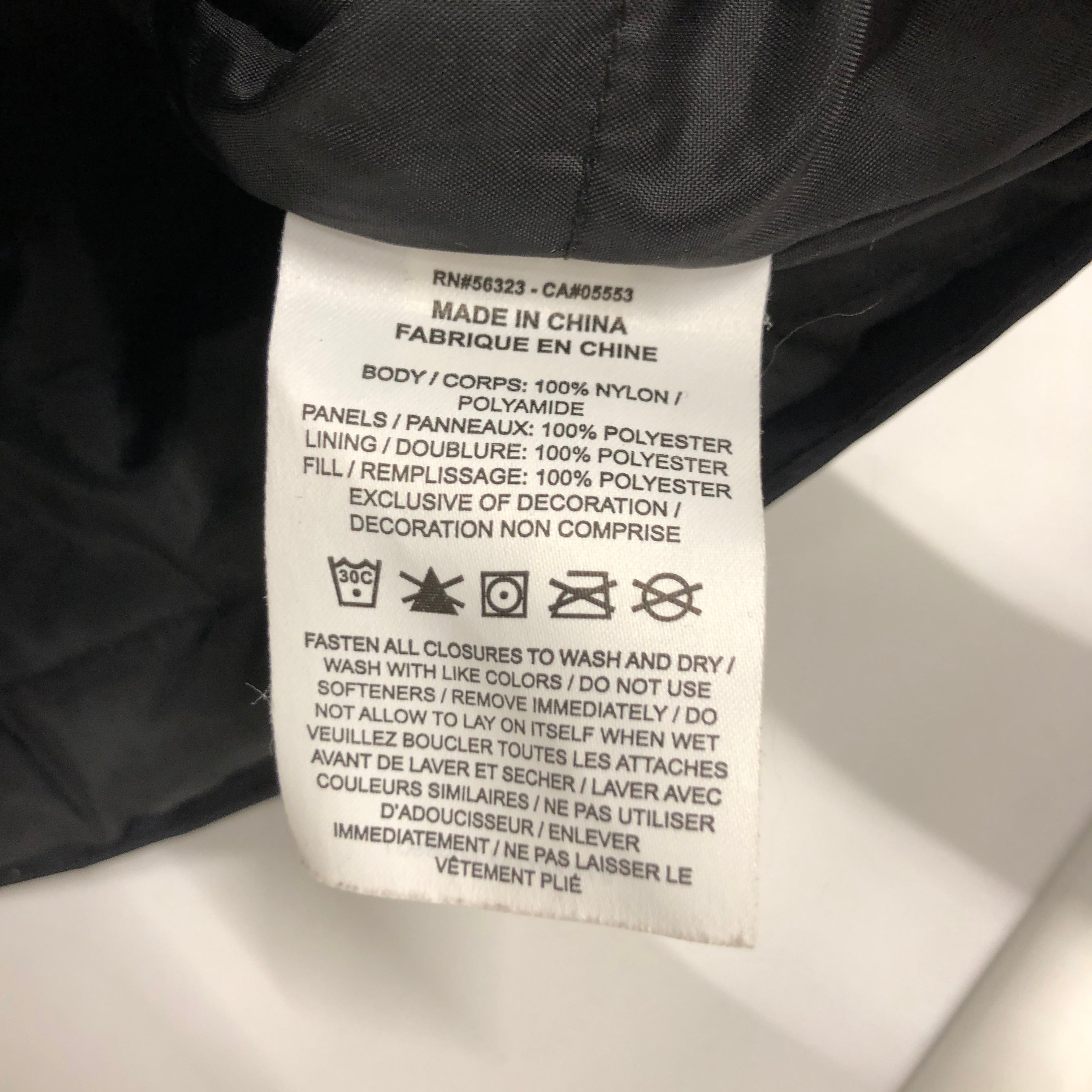NIKE/Coat/S/Polyester/BLK/Maxi Length/Zip up raincoat w down view 5