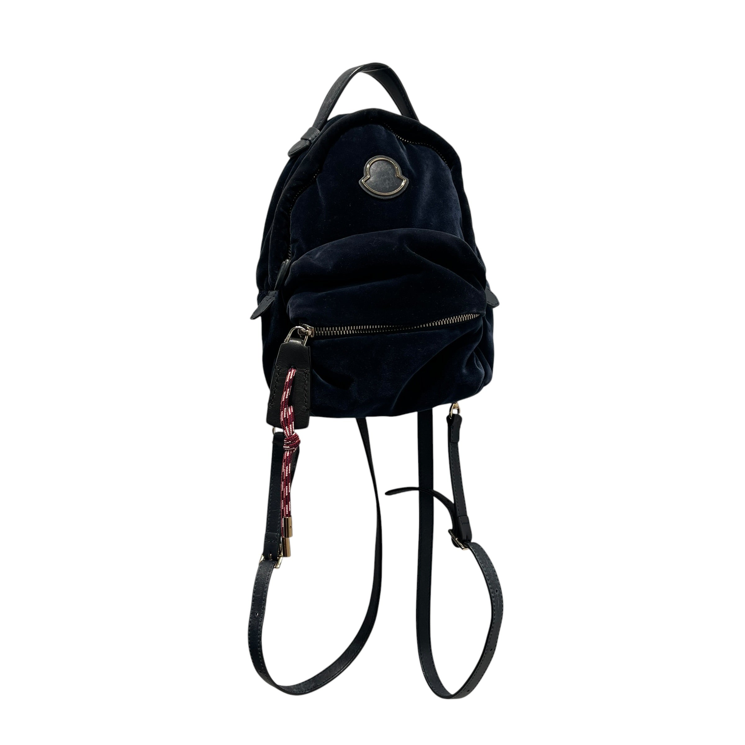 MONCLER/Backpack/NVY/velvet mini backpack view 22