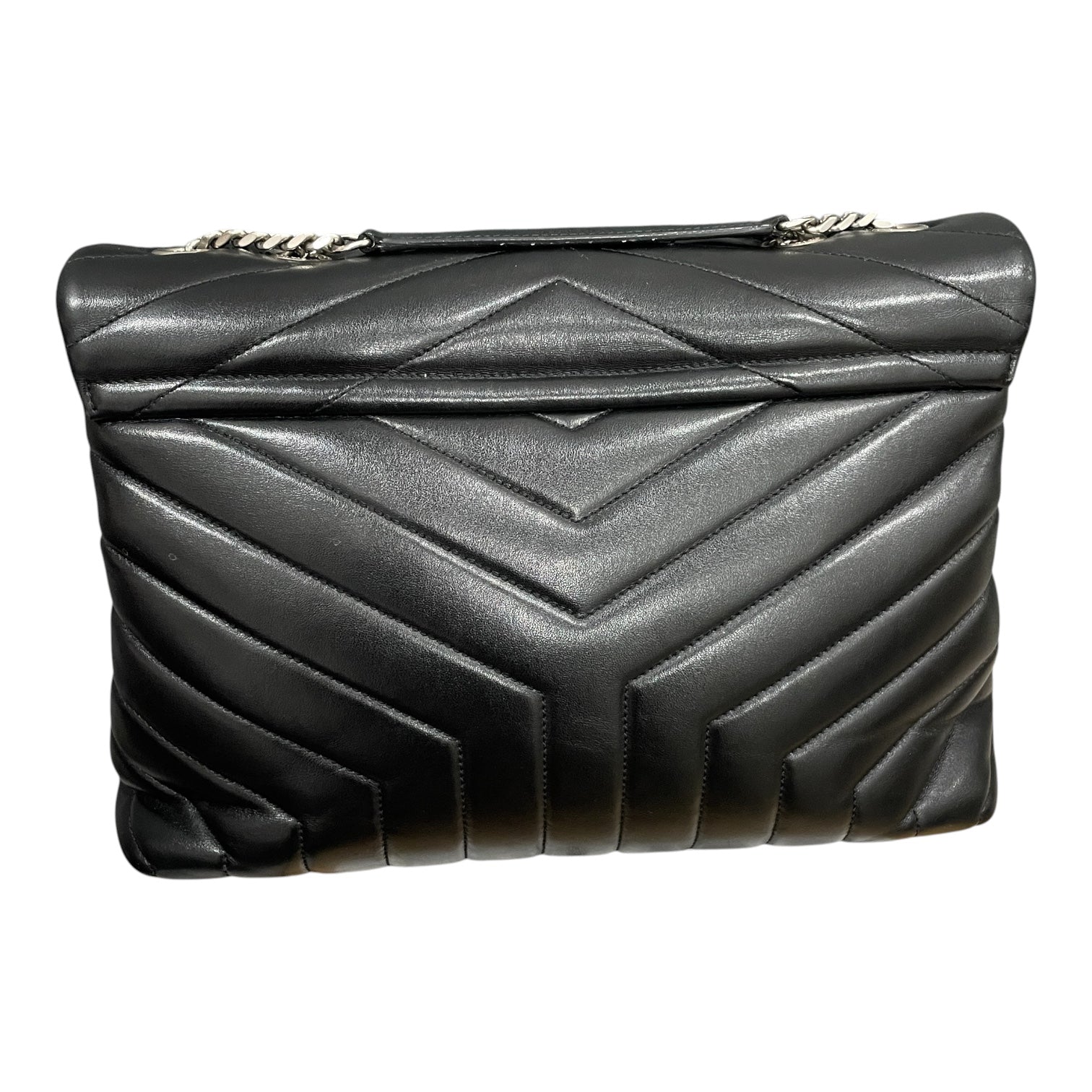 YVES SAINT LAURENT/Bag/Leather/BLK/YSL QUILTED LOULOU view 2
