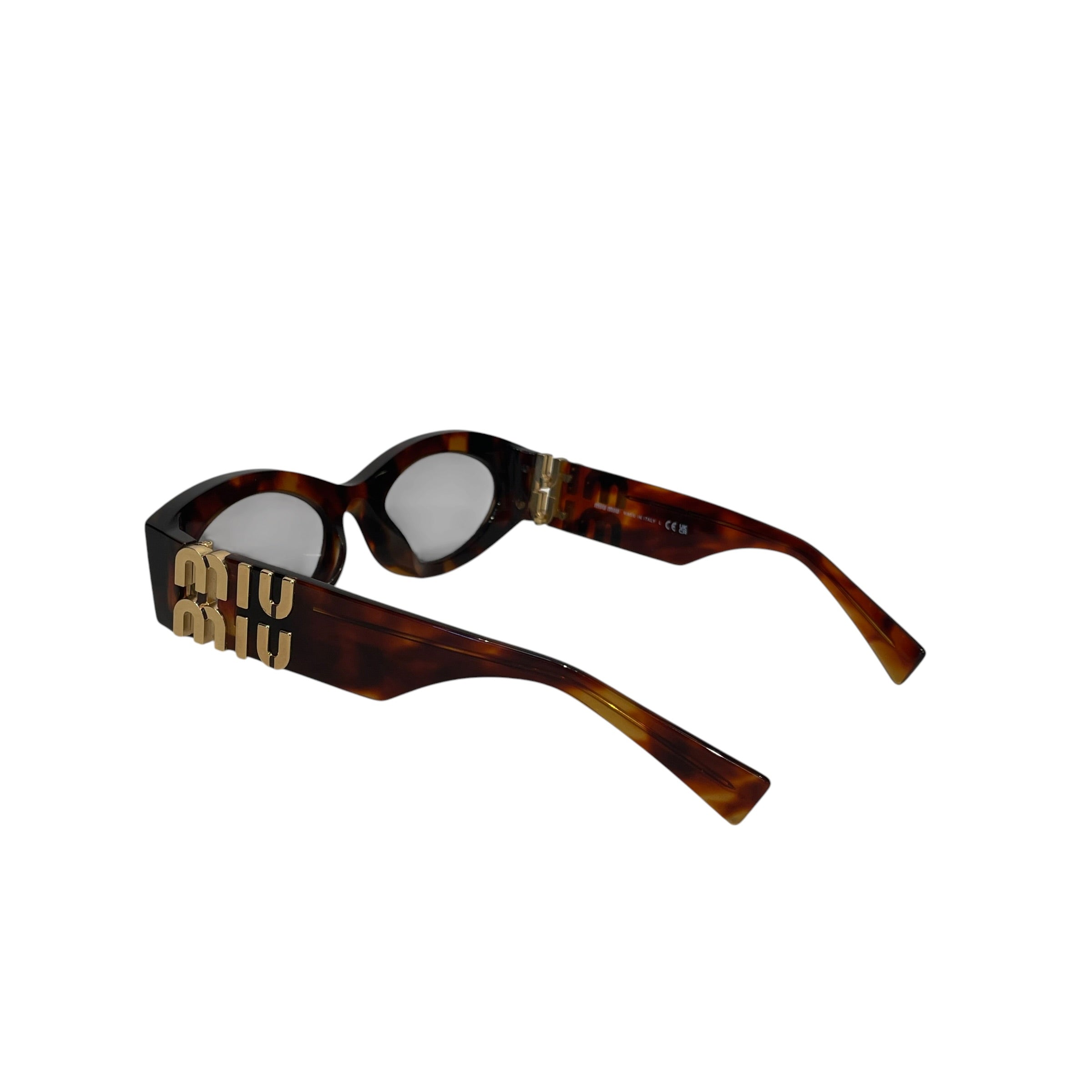 MIU MIU/Sunglasses/Tortoiseshell Pattern/BRW/SMU 11W view 2