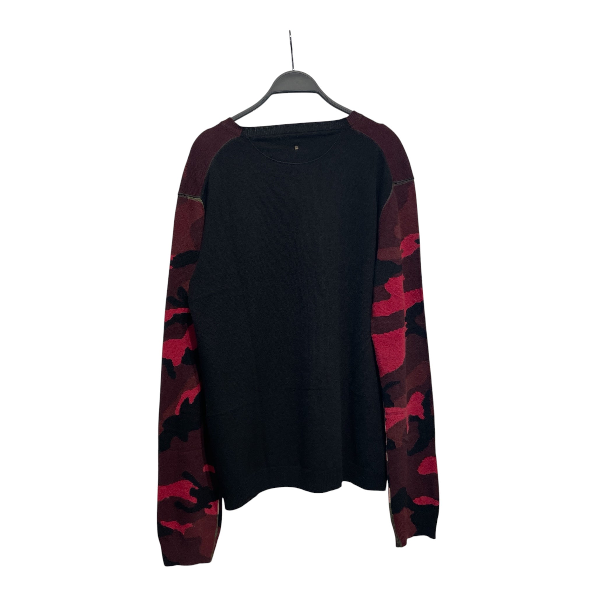 VALENTINO/Sweatshirt/XL/Camouflage/Cashmere/RED/red camo view 2