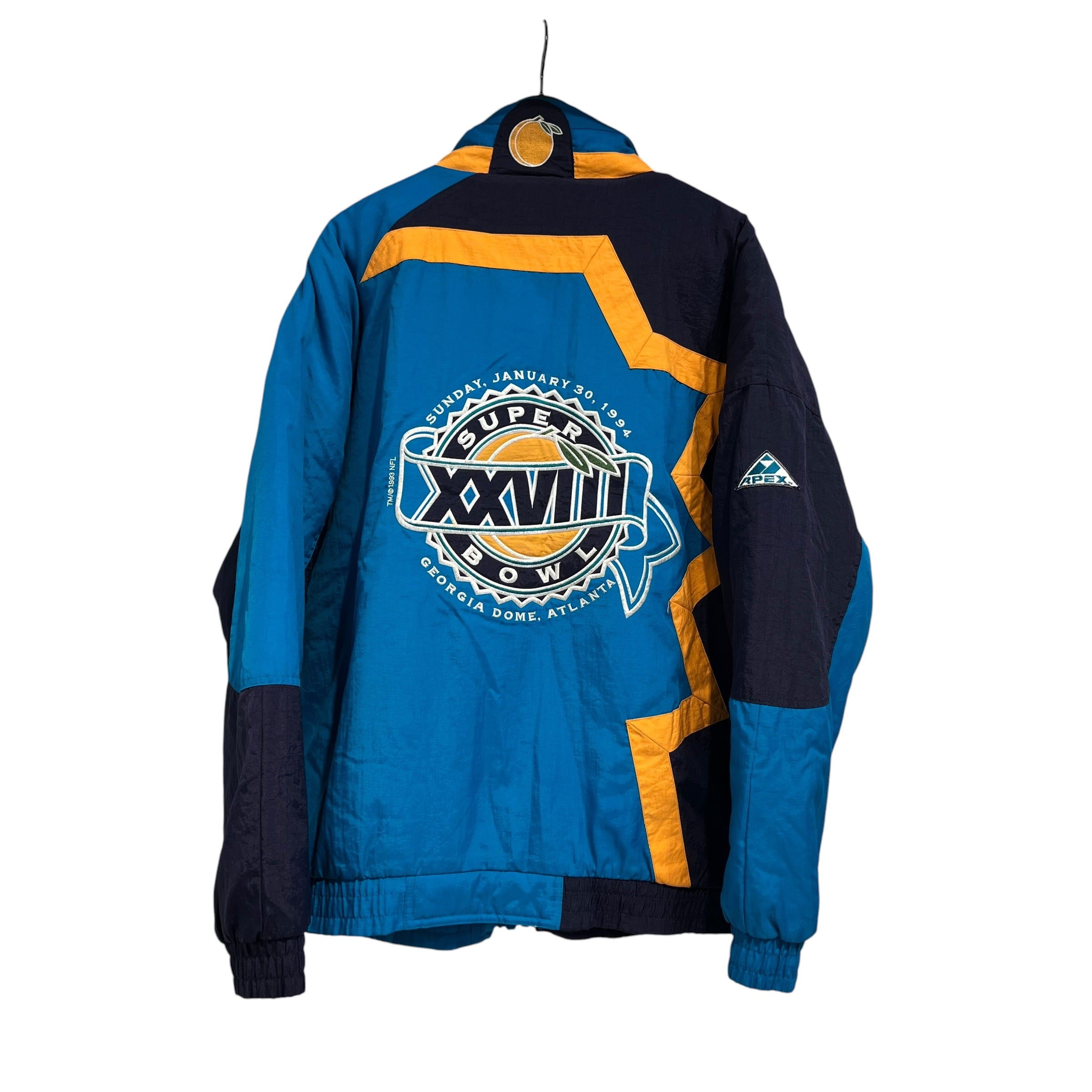 Apex One/Jacket/XL/Nylon/BLU/Border/Super Bowl XXVIII view 2