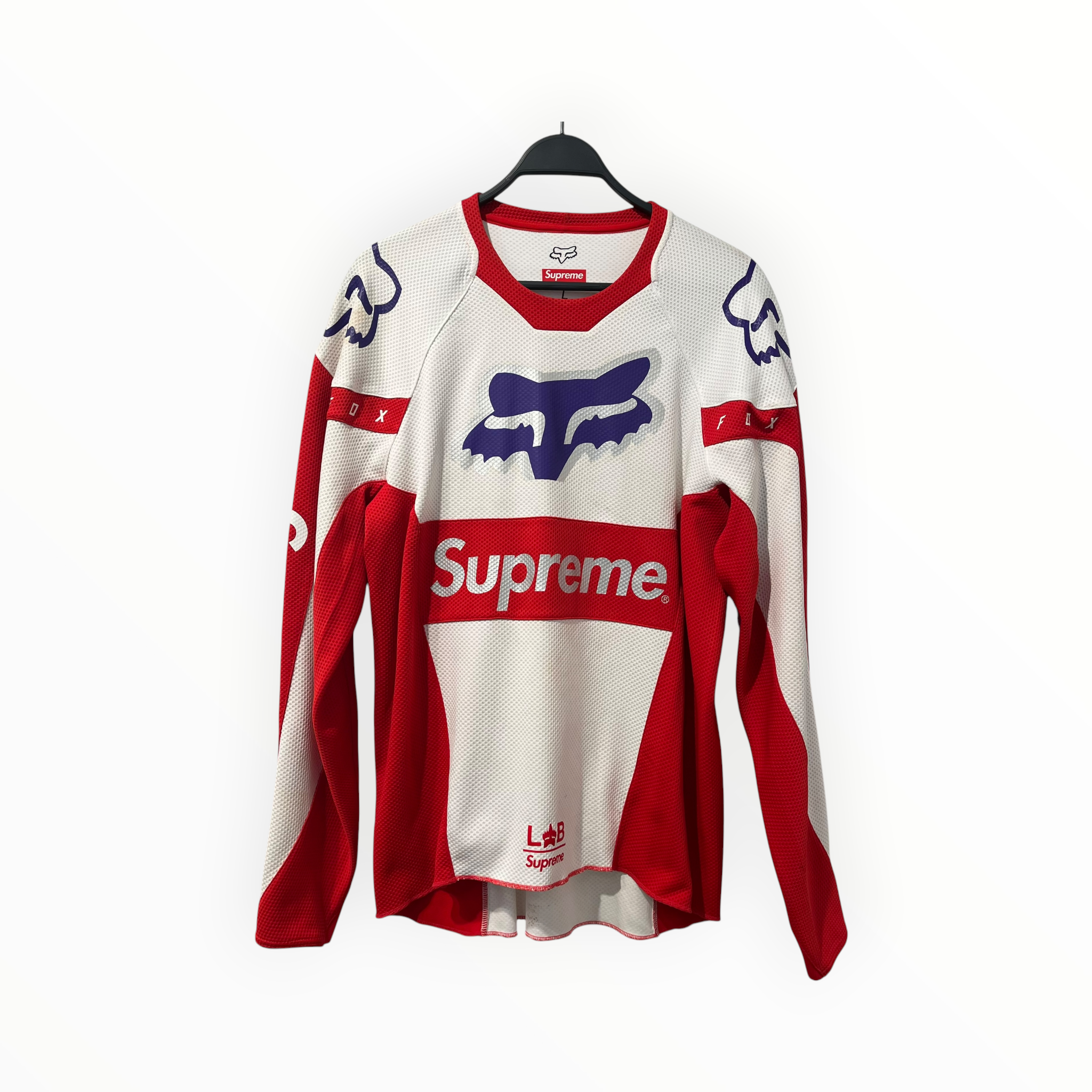 Supreme/Tops/L/Polyester/RED/FOX RACING JERSEY view 1