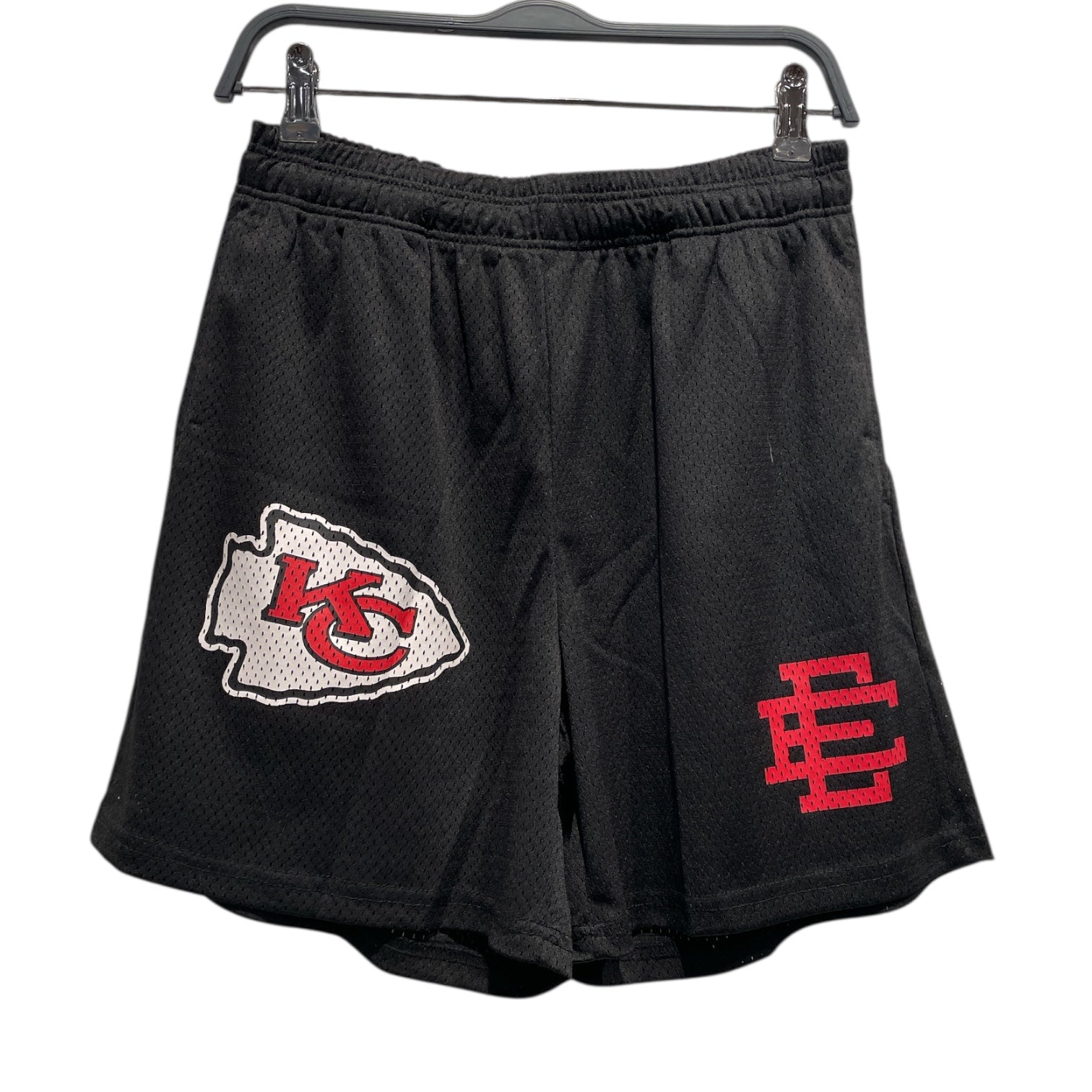 ERIC EMANUEL/Shorts/S/Nylon/BLK/KANSAS CITY view 1