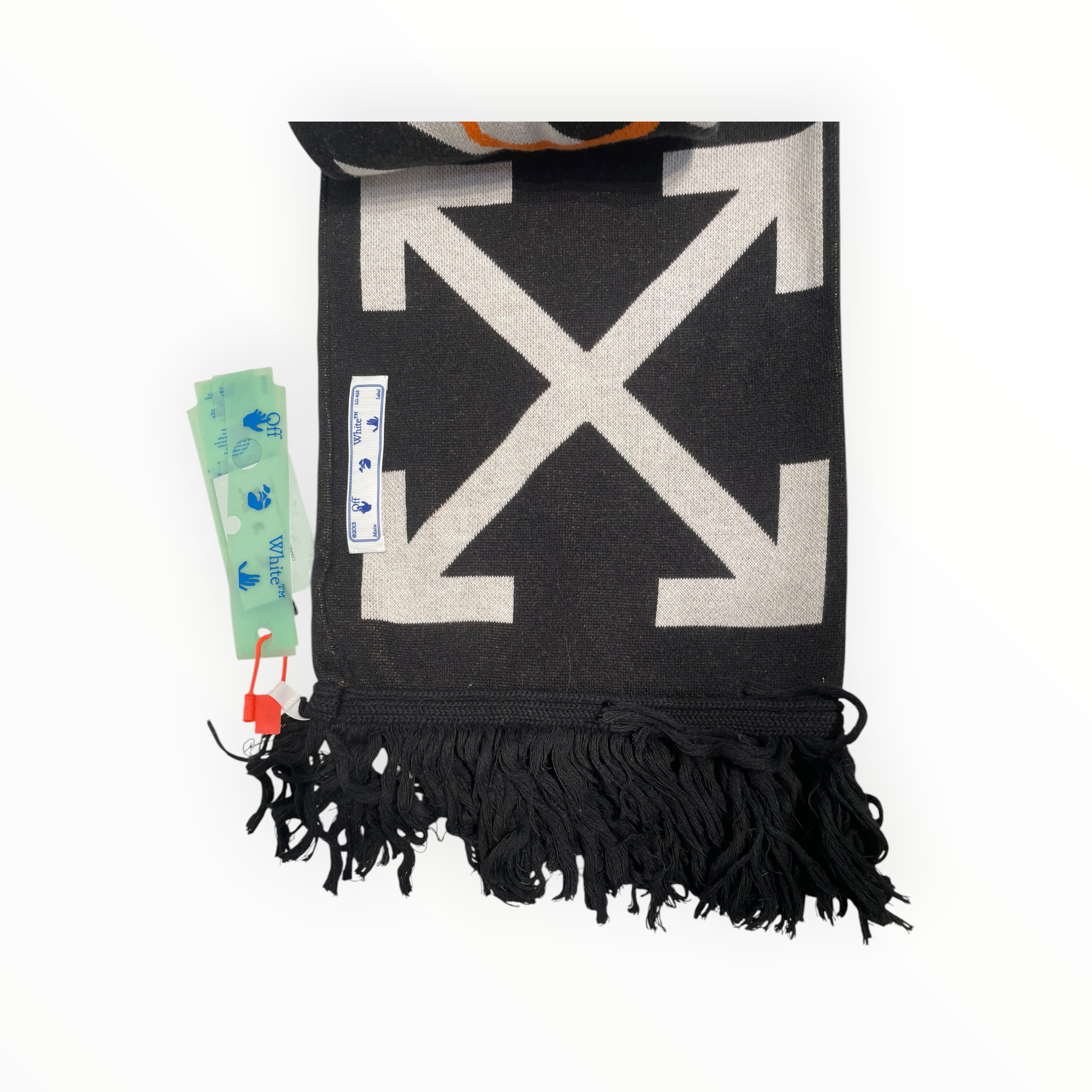 OFF-WHITE/Scarf/Polyester/BLK/M's/LOGO SCARFG view 2