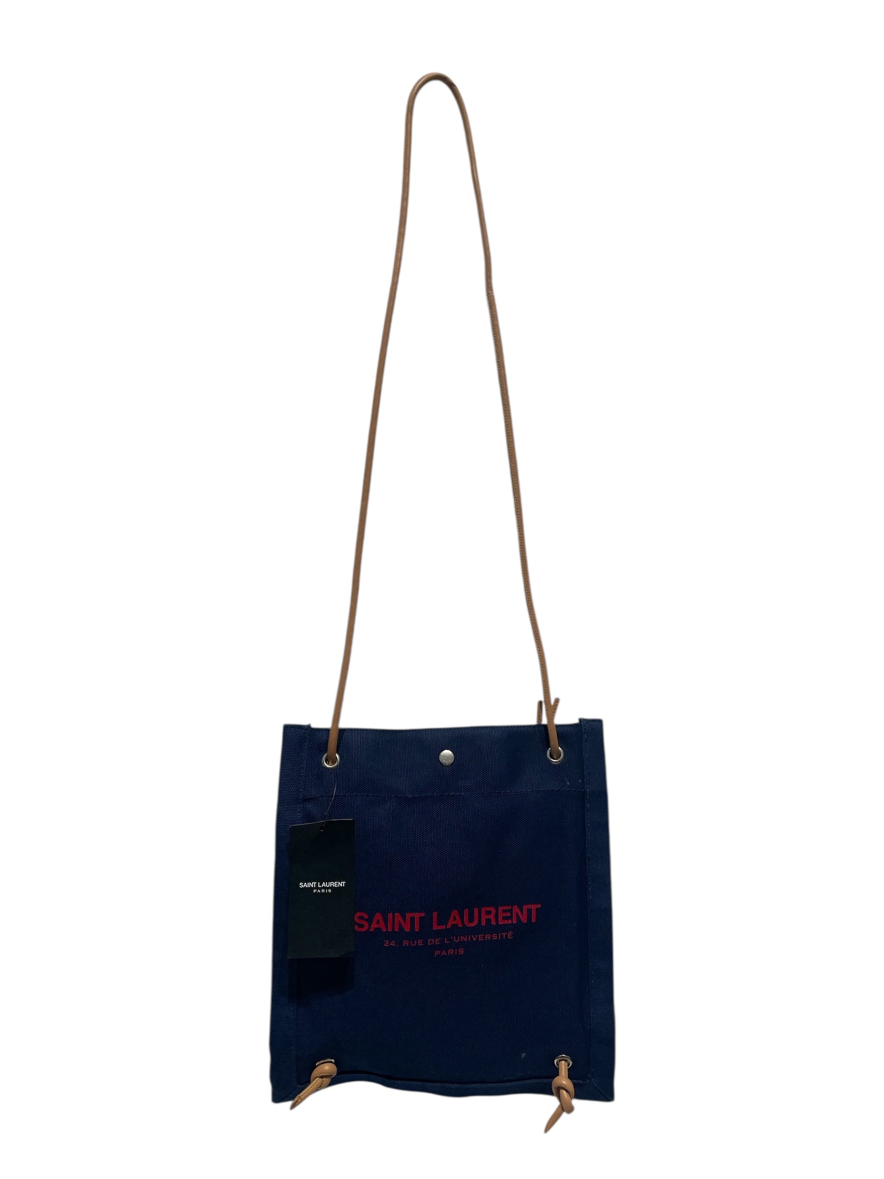 YVES SAINT LAURENT/Cross Body Bag/Denim/NVY/camper ru de Luniverse view 1