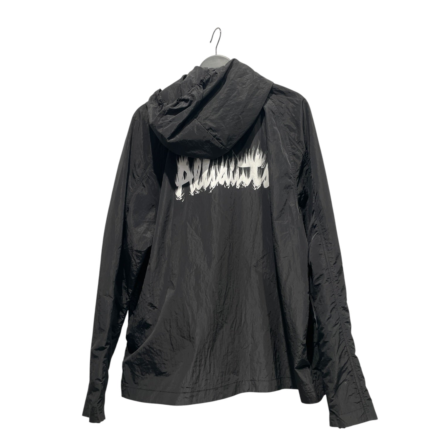 ALLSAINTS/Windbreaker/XXL/Nylon/BLK/Black Button Down Windbreaker view 2