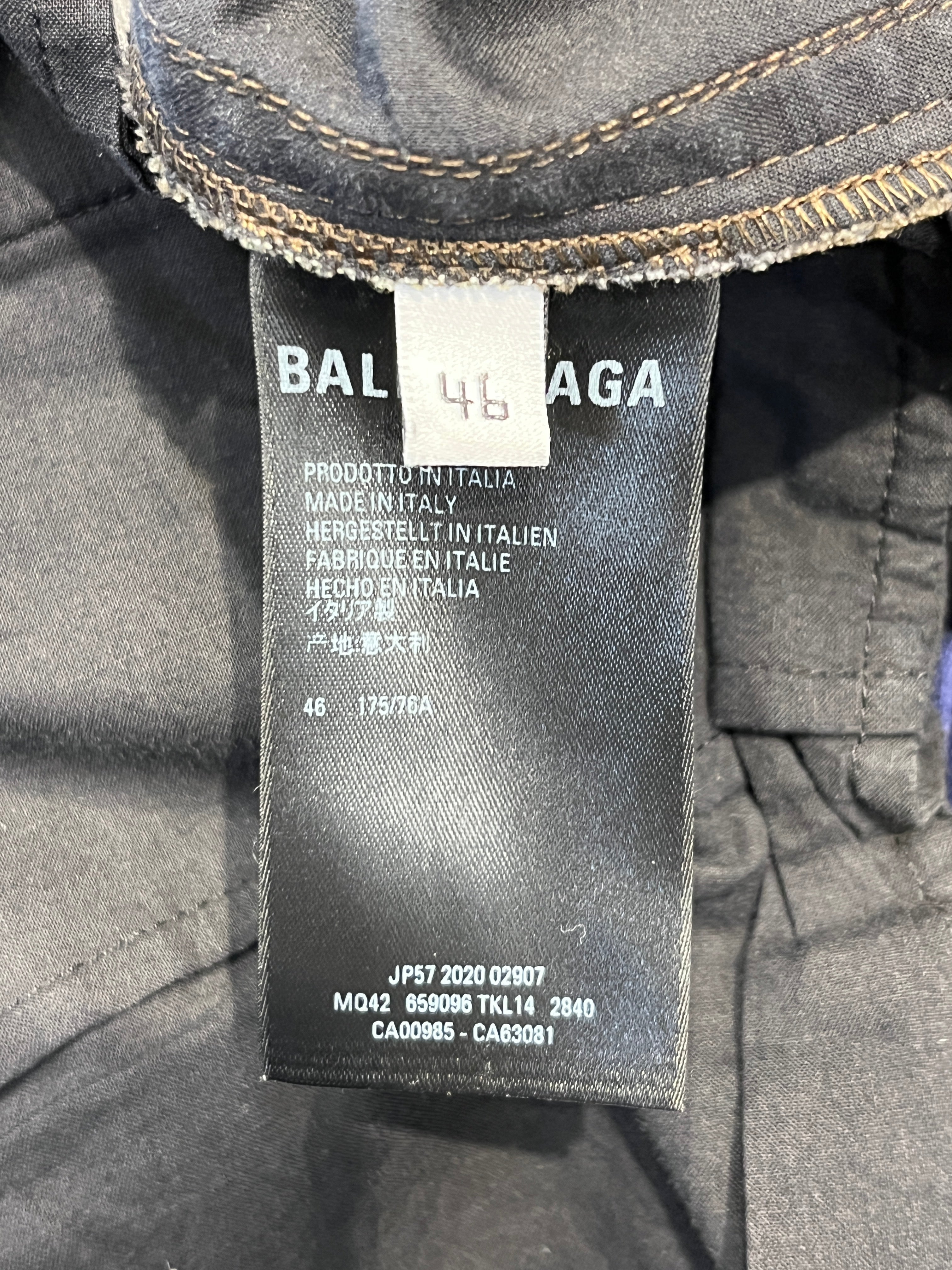 BALENCIAGA/Pants/46/Cotton/MLT/Camouflage/ view 3