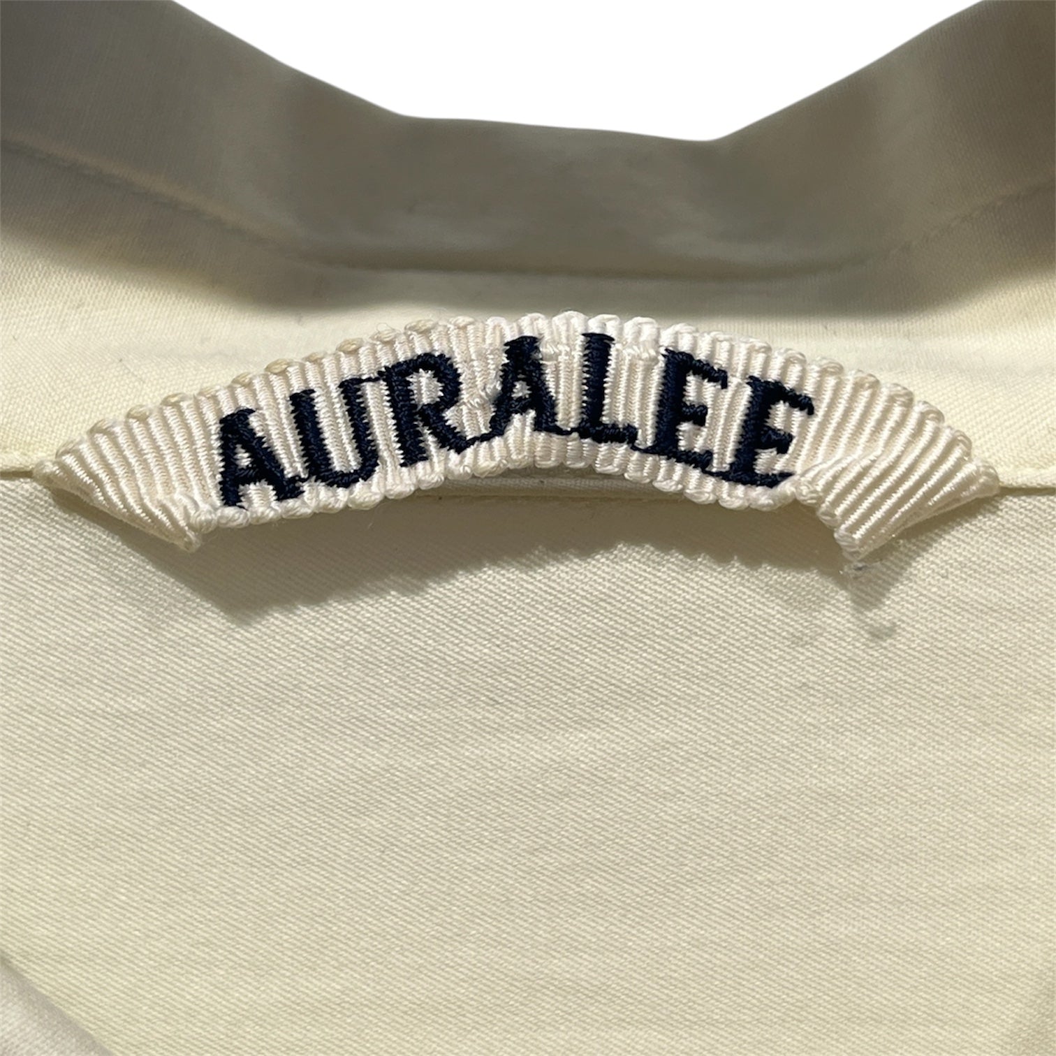 AURALEE/LS Shirt/4/Cotton/CRM/ESSENTAIL BASIC view 3