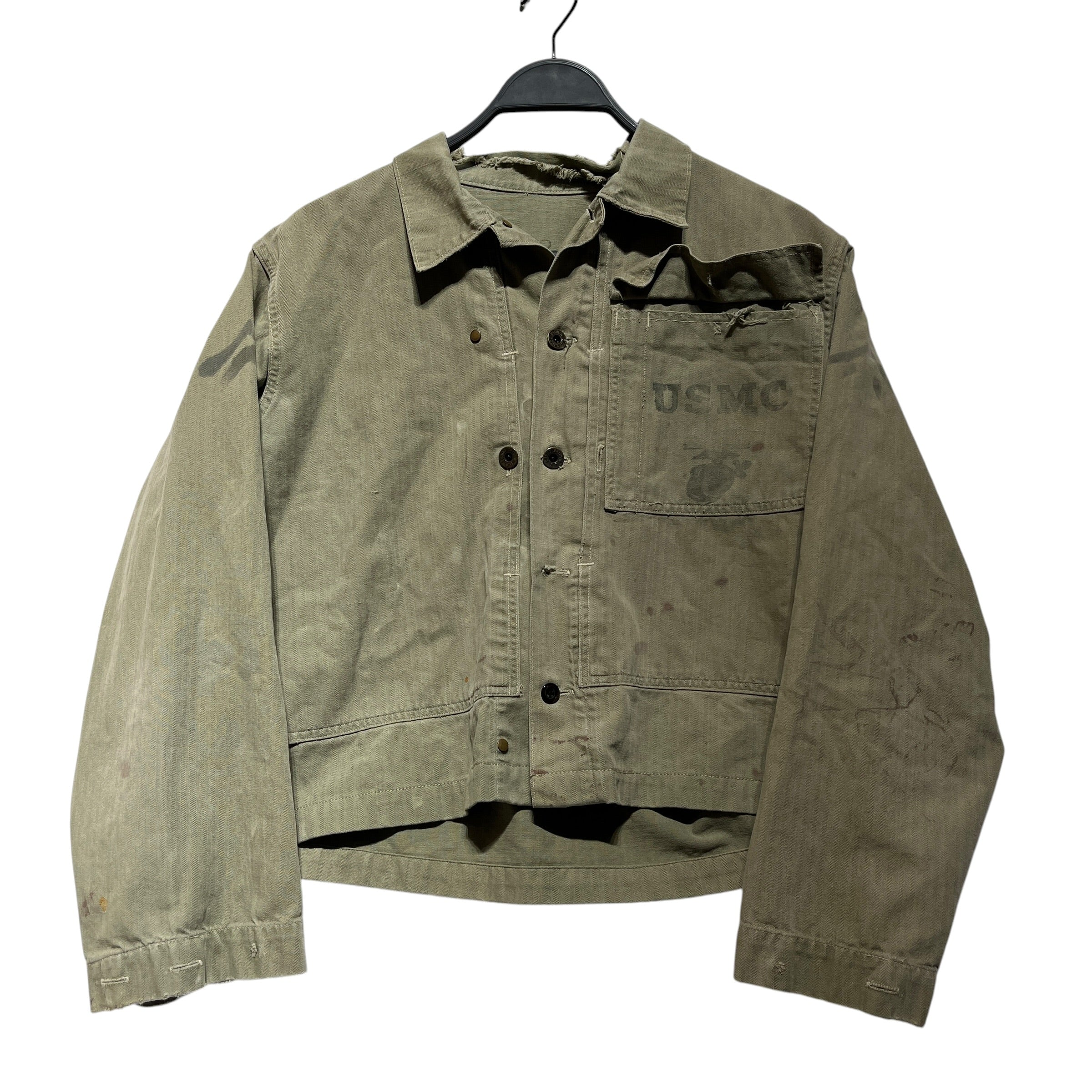 Vintage/Jacket/M/Cotton/GRN/U S M C GREEN JACKET view 1