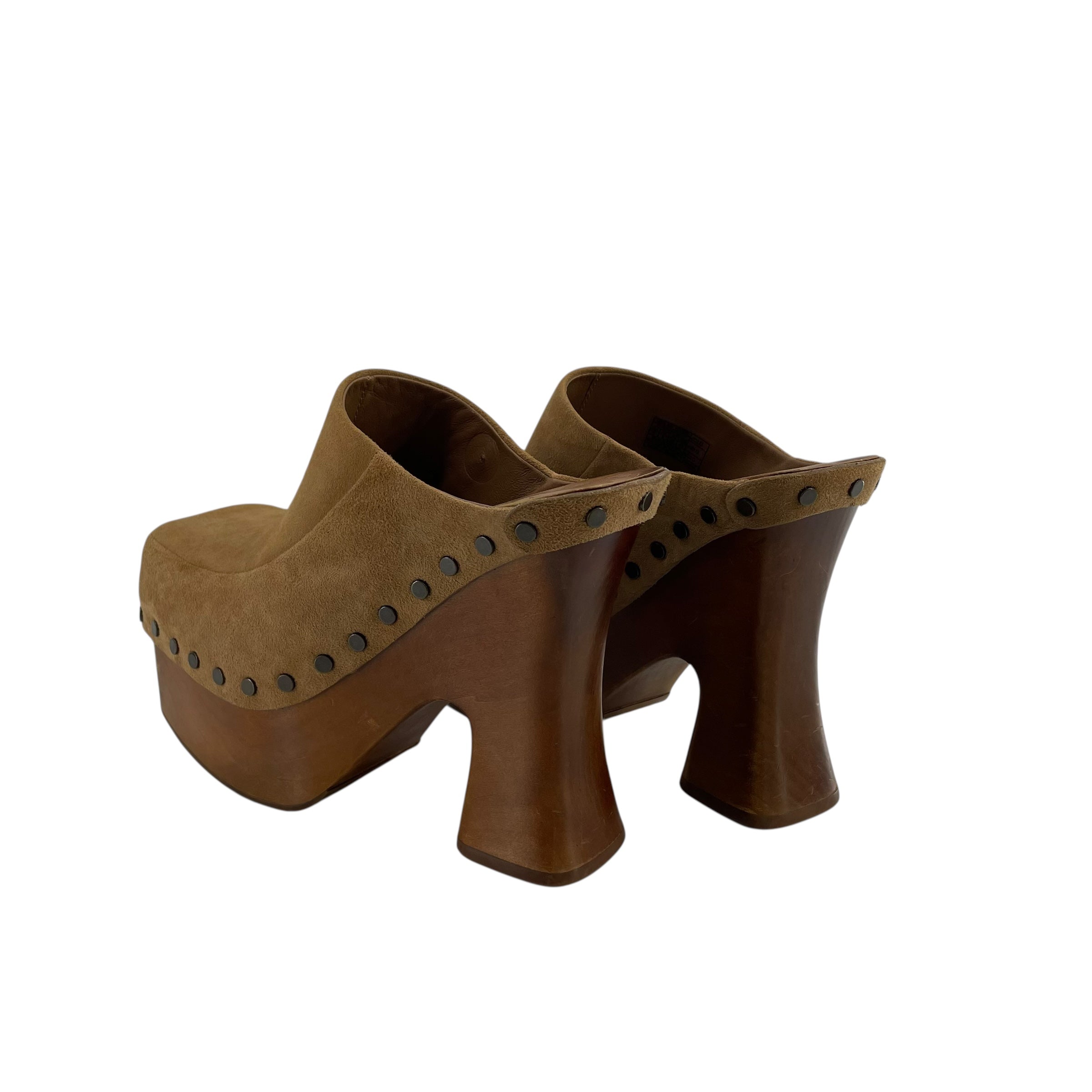 ECKHAUS LATTA/UGG australia/Heels/US 8/Suede/CML/CLOG view 2