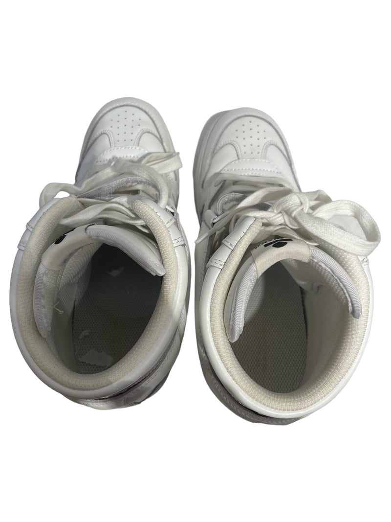 ISABEL MARANT/Hi-Sneakers/US 8.5/Leather/WHT/