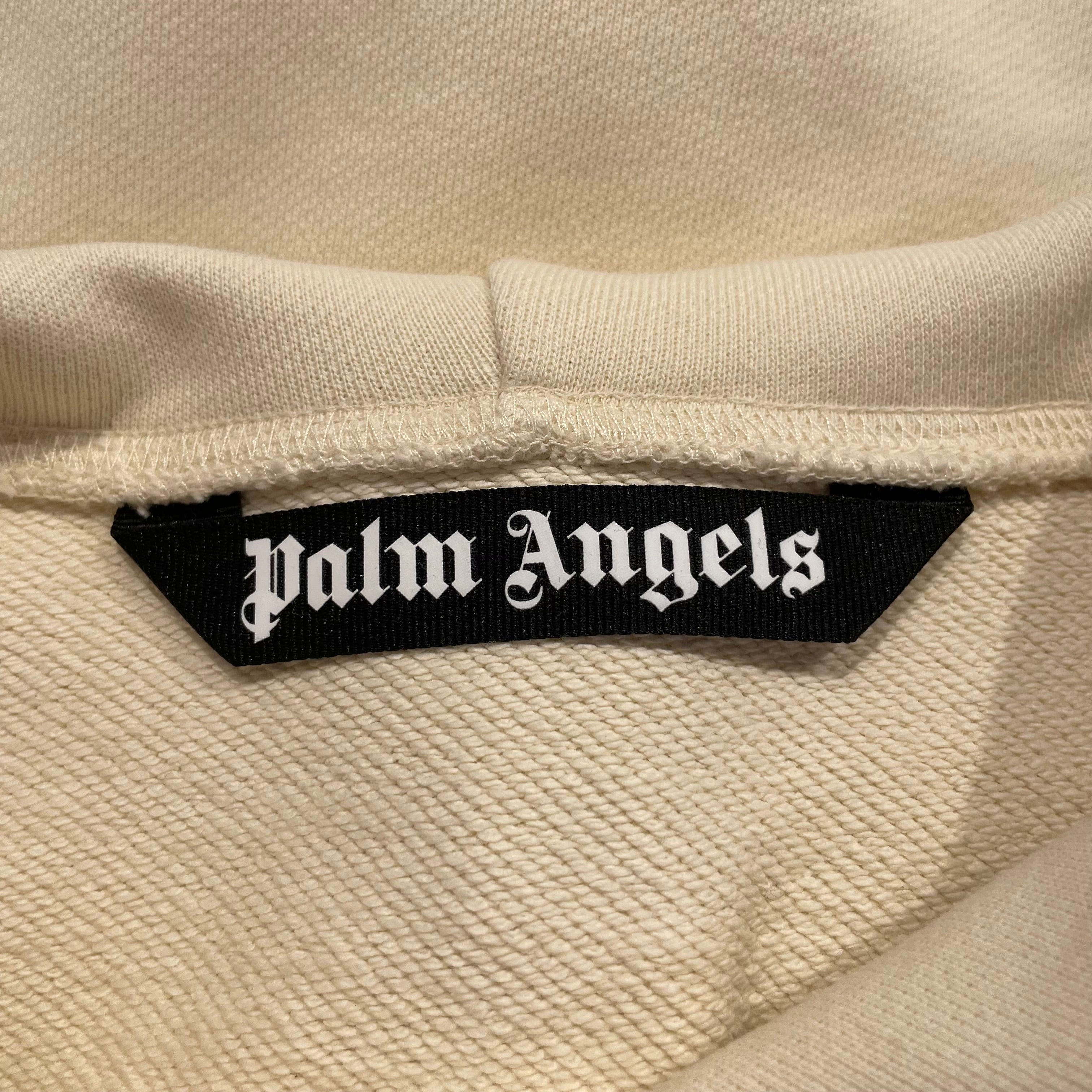Palm Angels/Hoodie/L/Cotton/WHT/NAKED LADY view 3