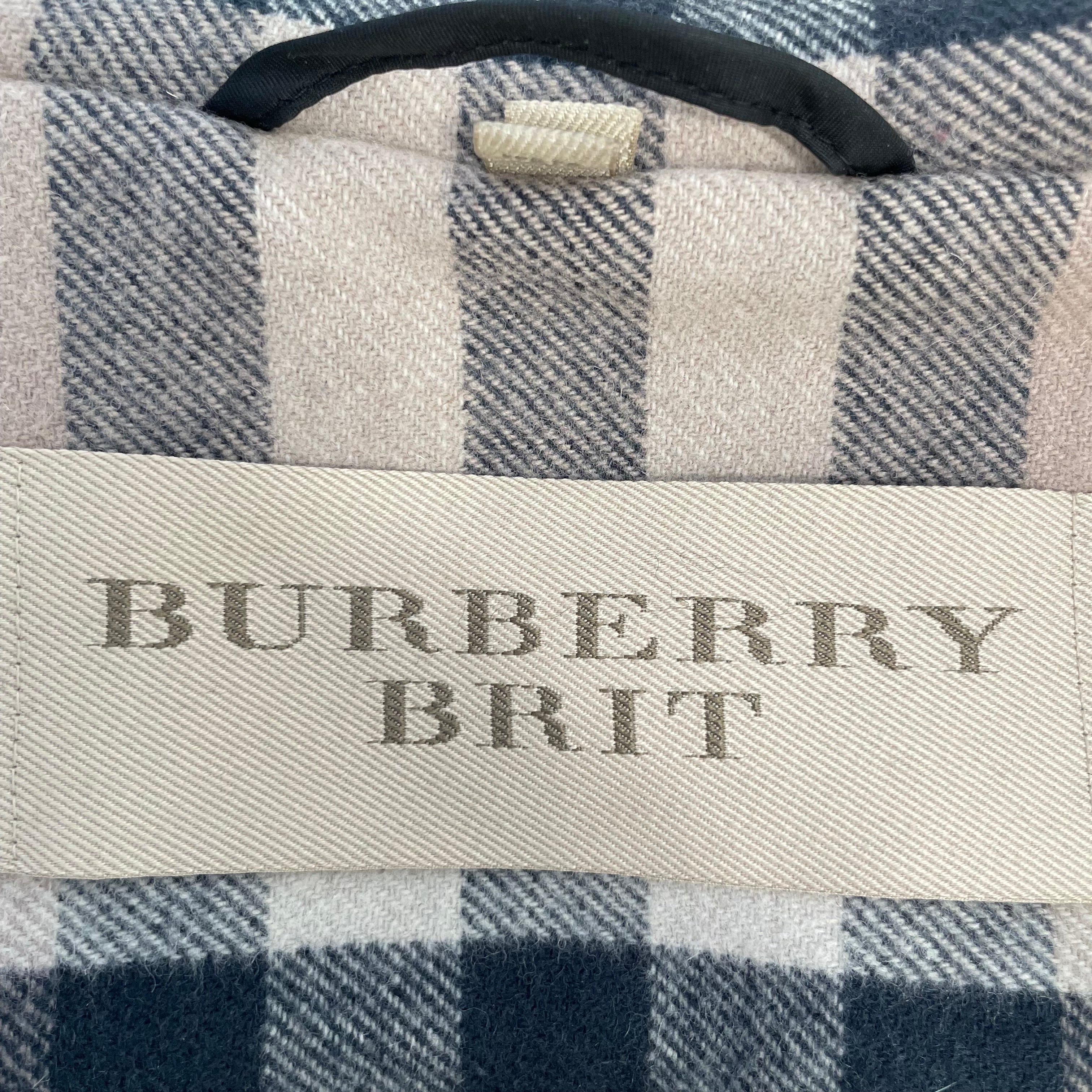 BURBERRY BRIT/Trench Coat/2/Cotton/BLK/165/76A/rromania/3689673/61f view 3