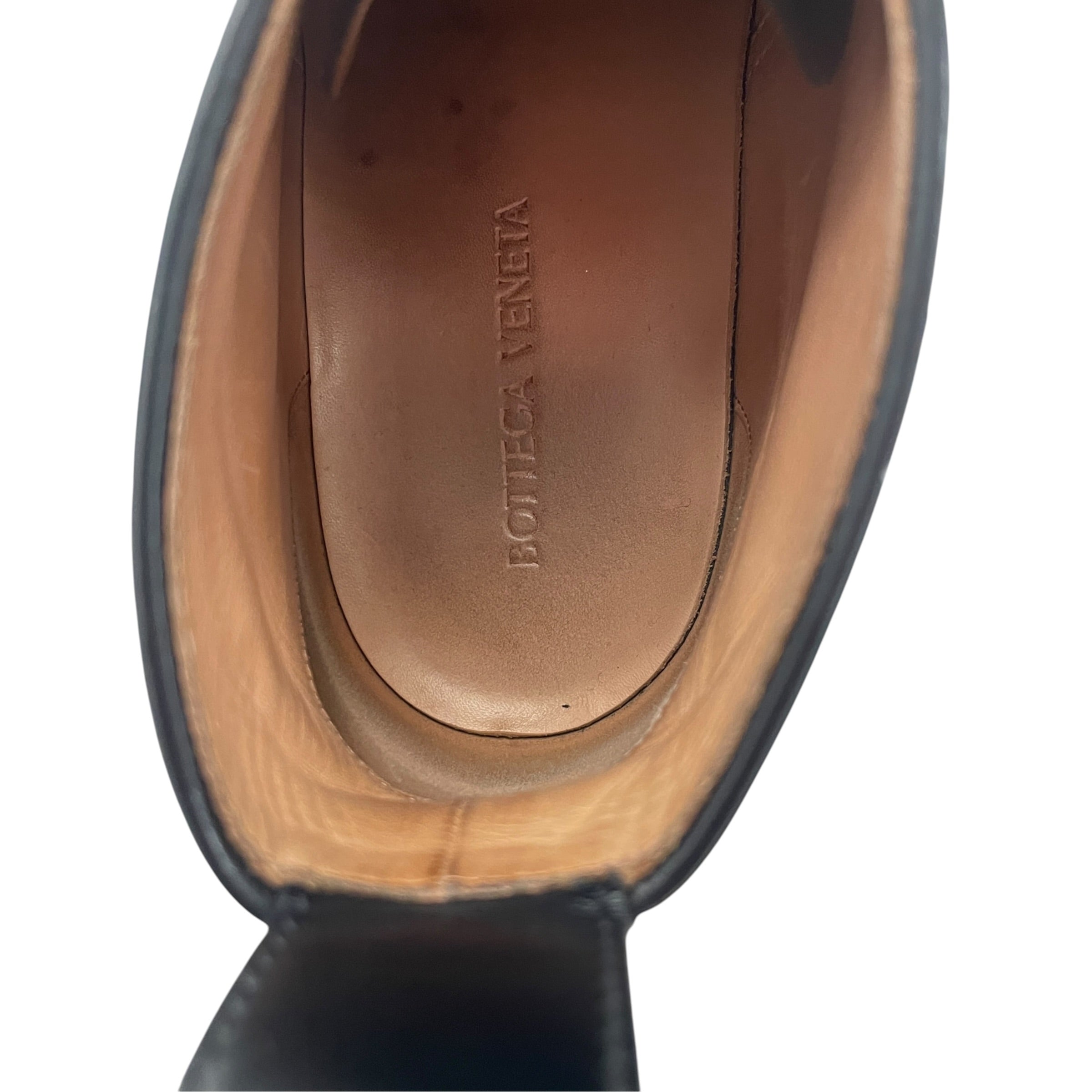BOTTEGA VENETA/Boots/EU 40.5/Leather/BLK/THE BOUNCE view 3