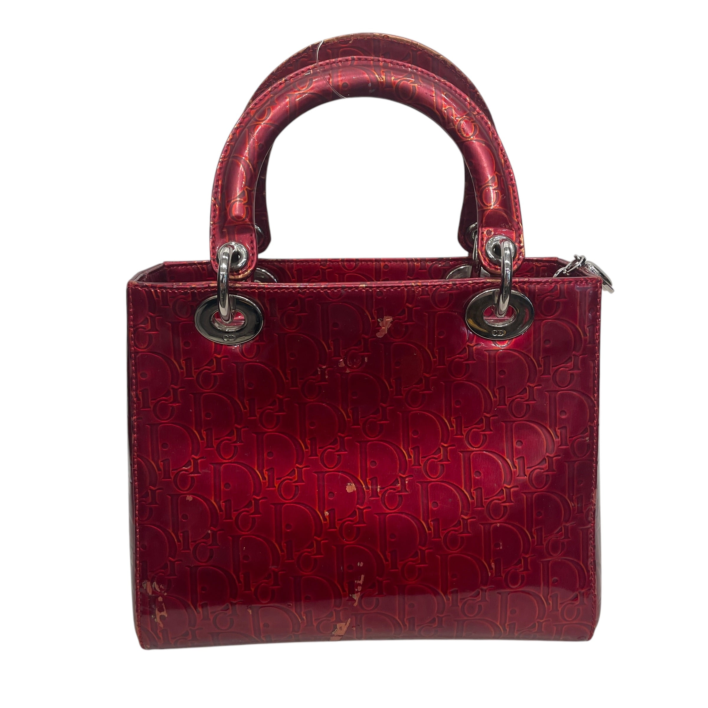 Christian Dior/Hand Bag/RED/LADY DIOR view 1