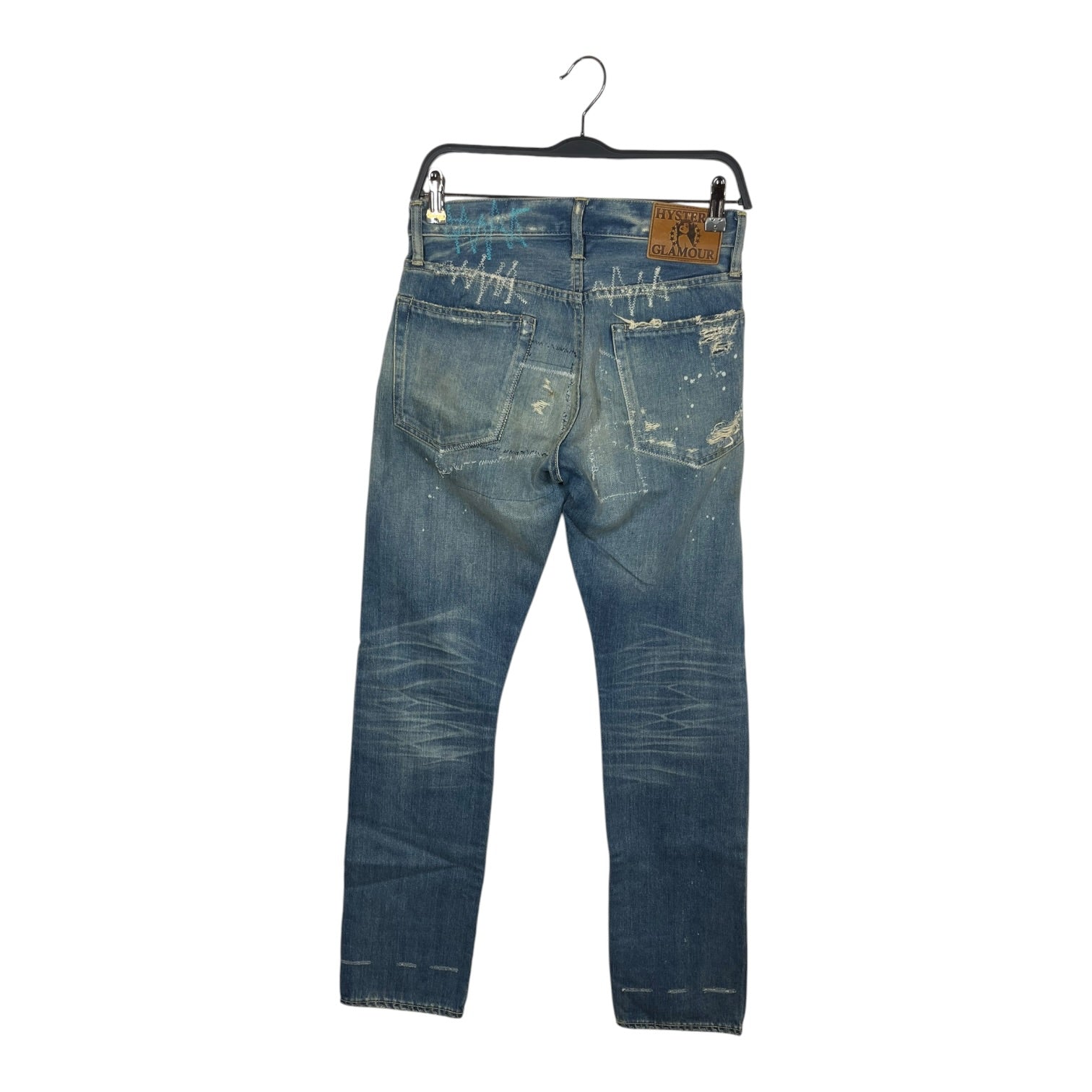 HYSTERIC GLAMOUR/Skinny Pants/29/Denim/BLU/SCAB DENIM view 2