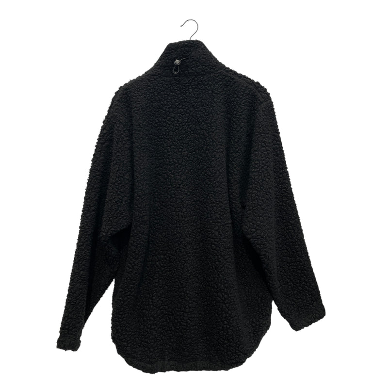 NAPAPIJRI/MARTINE ROSE/Fleece Jkt/L/Polyester/BLK/FLEECE ZIP UP