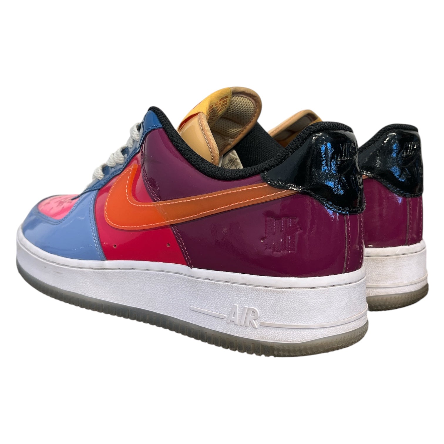 NIKE/UNDEFEATED/Low-Sneakers/US 12/Border/Leather/MLT/AIR FORCE 1 LOW SP view 2