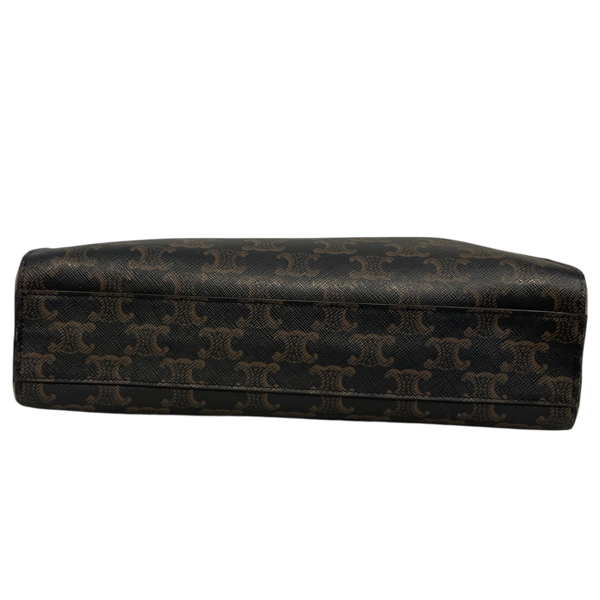 CELINE/Tote Bag/All Over Print/Leather/BLK/ view 3
