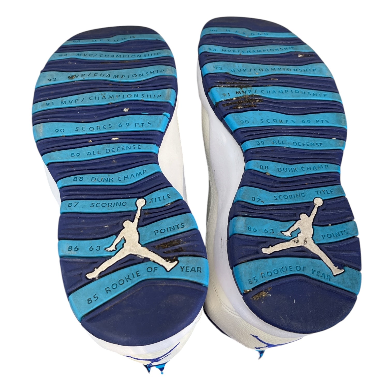JORDAN BRAND/Hi-Sneakers/US 10/WHT/JORDAN 10 RETRO CHARLOTTE view 5