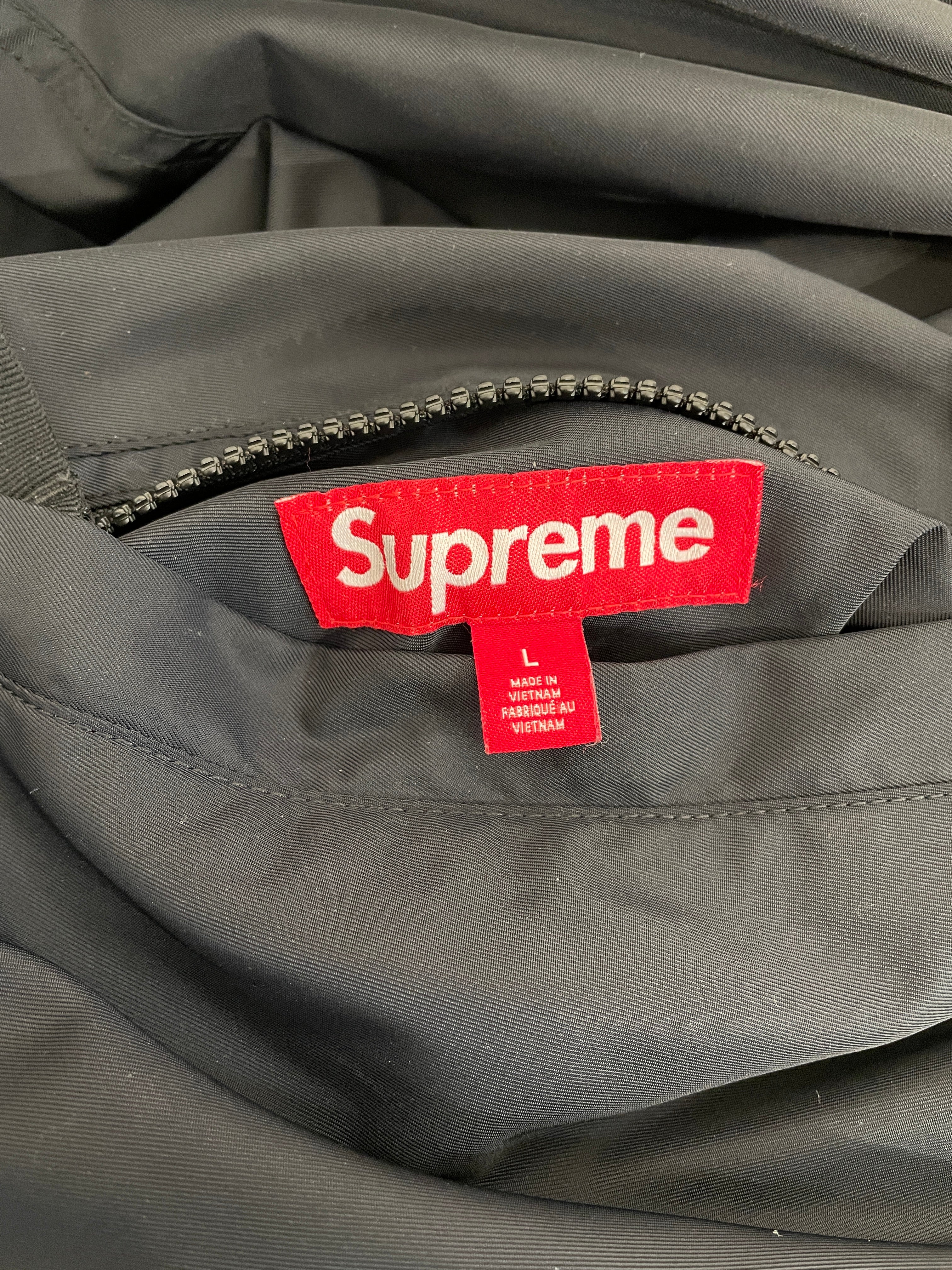 Supreme/Jacket/L/Nylon/BLK/Polartec reversible track jkt view 5