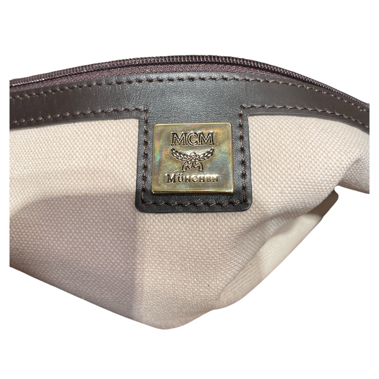 MCM/Tote Bag/Monogram/Leather/CML/TOTE BROWN CANVAS STRAP view 5