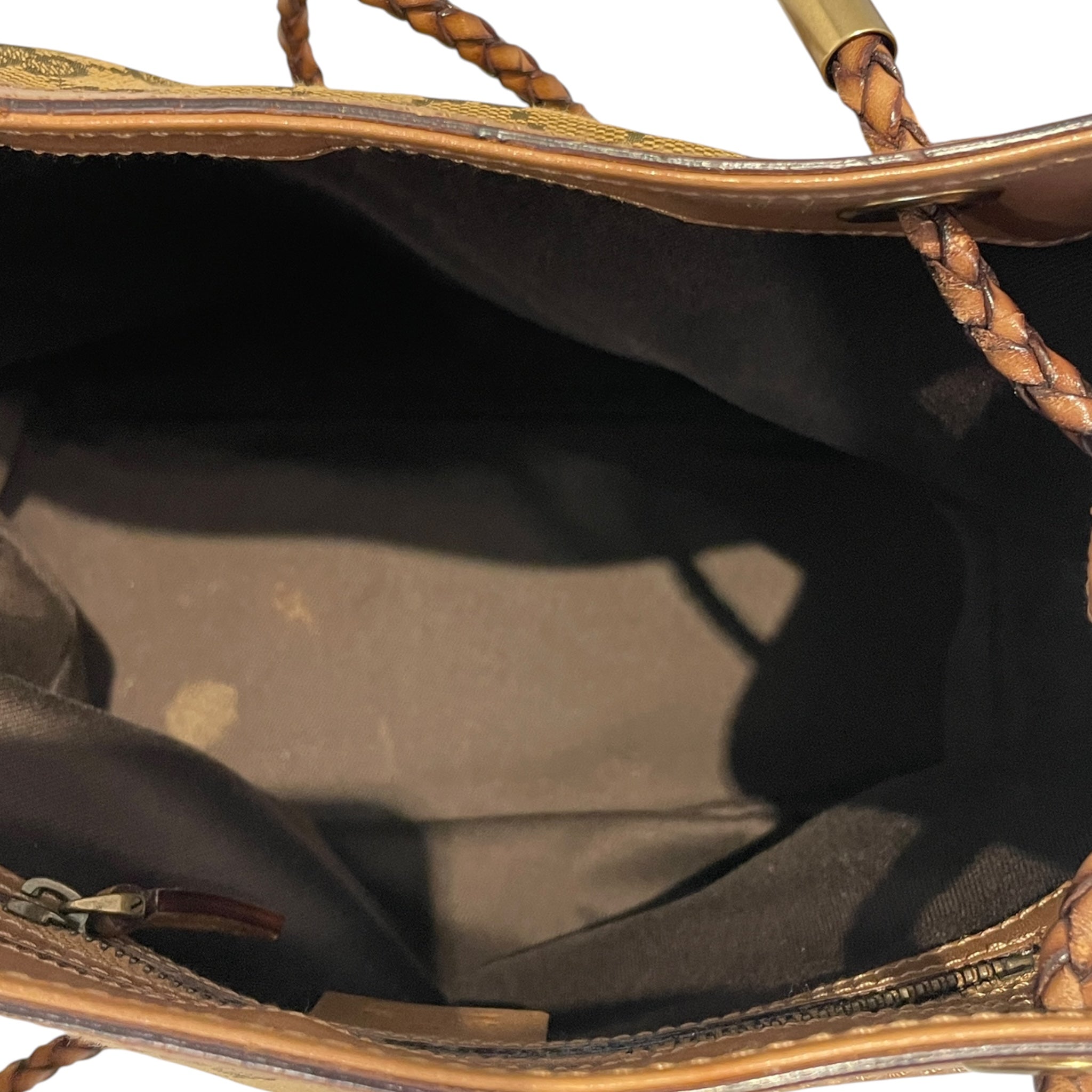 GUCCI/Hand Bag/Monogram/Cotton/GLD/109143 002122 view 4