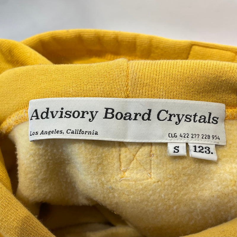 Advisory Board Crystals/Hoodie/S/Cotton/YEL/ABC YELLOW HOODIE