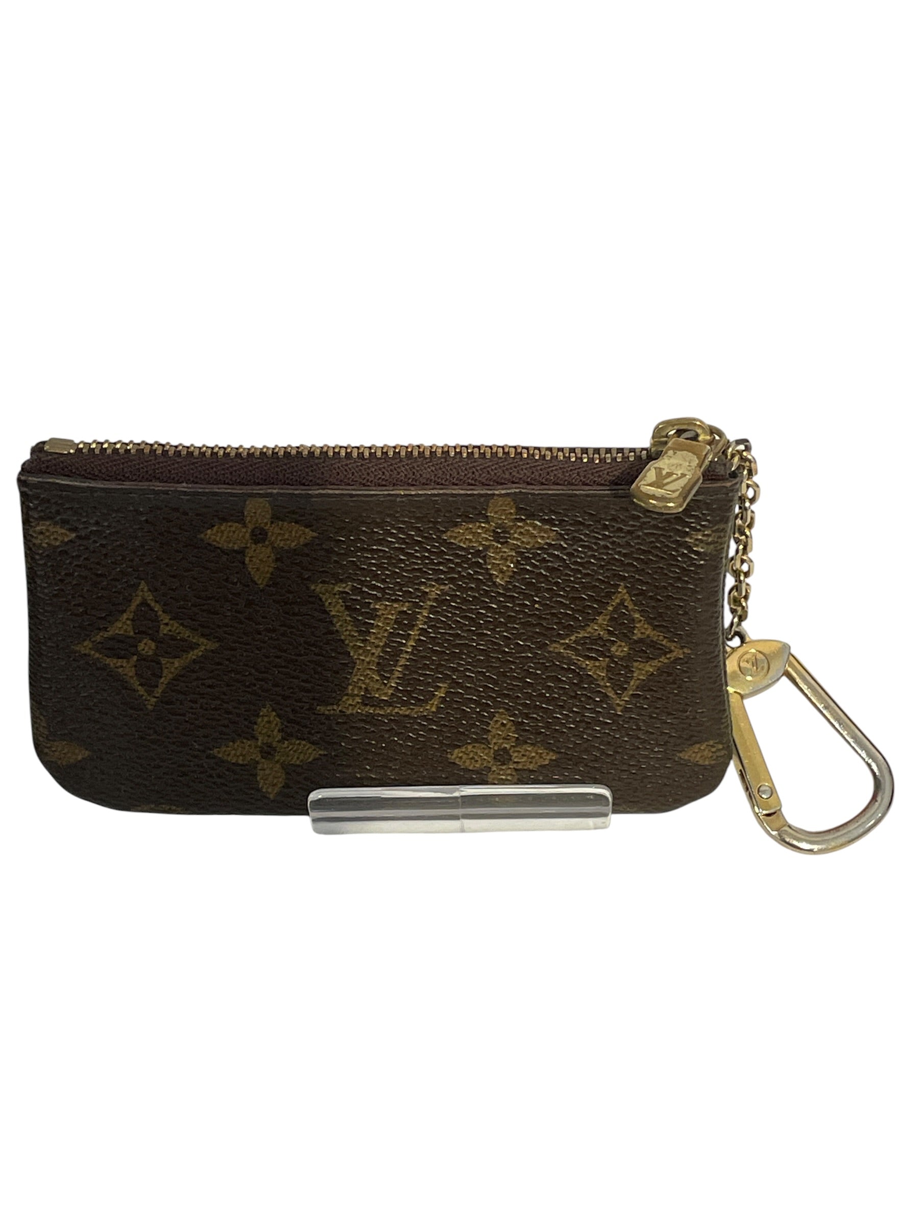 LOUIS VUITTON/Coin Wallet/Monogram/Leather/BRW/L's/ view 4