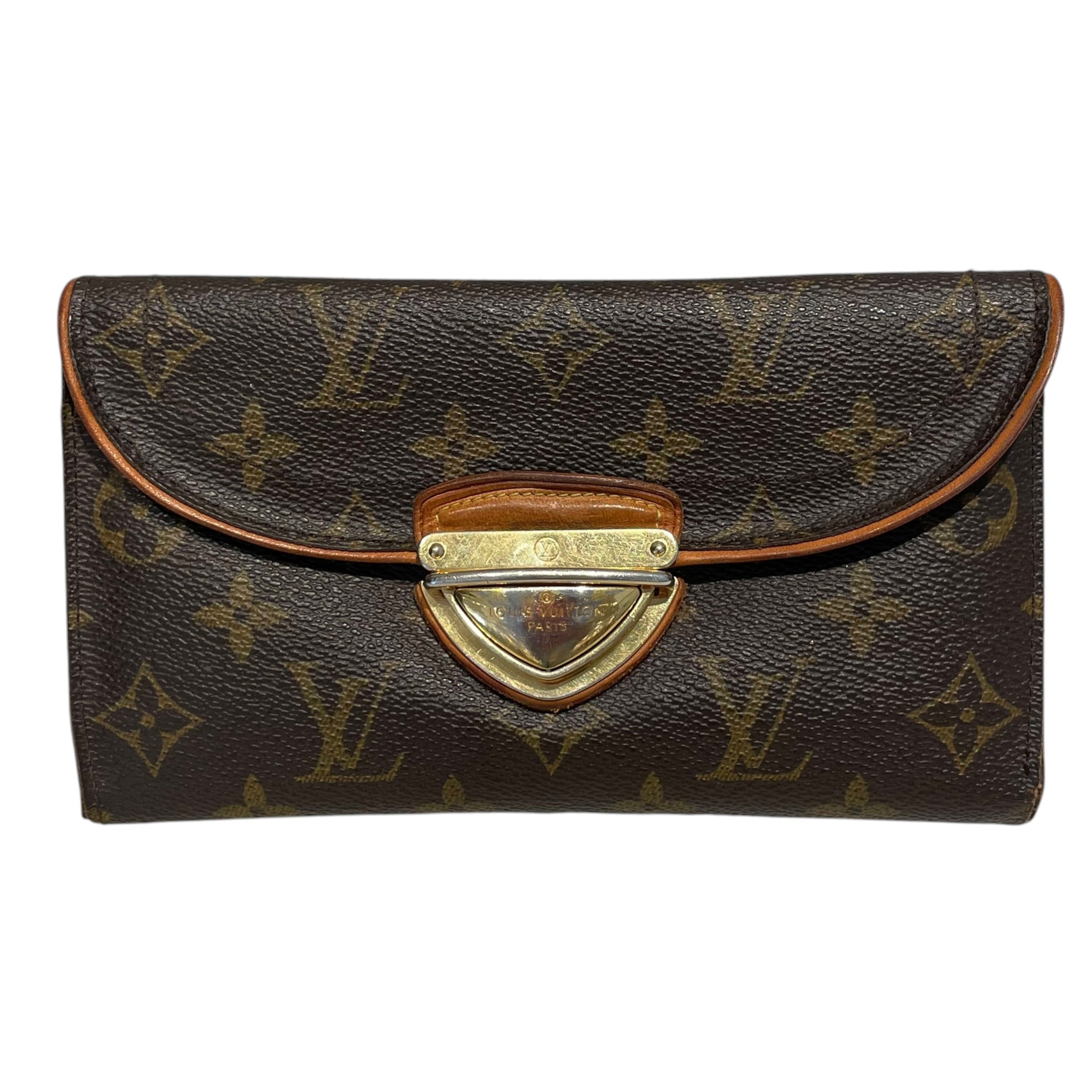 LOUIS VUITTON/Long Wallet/Monogram/Leather/BRW/L's/LV Eugenie Wallet view 1