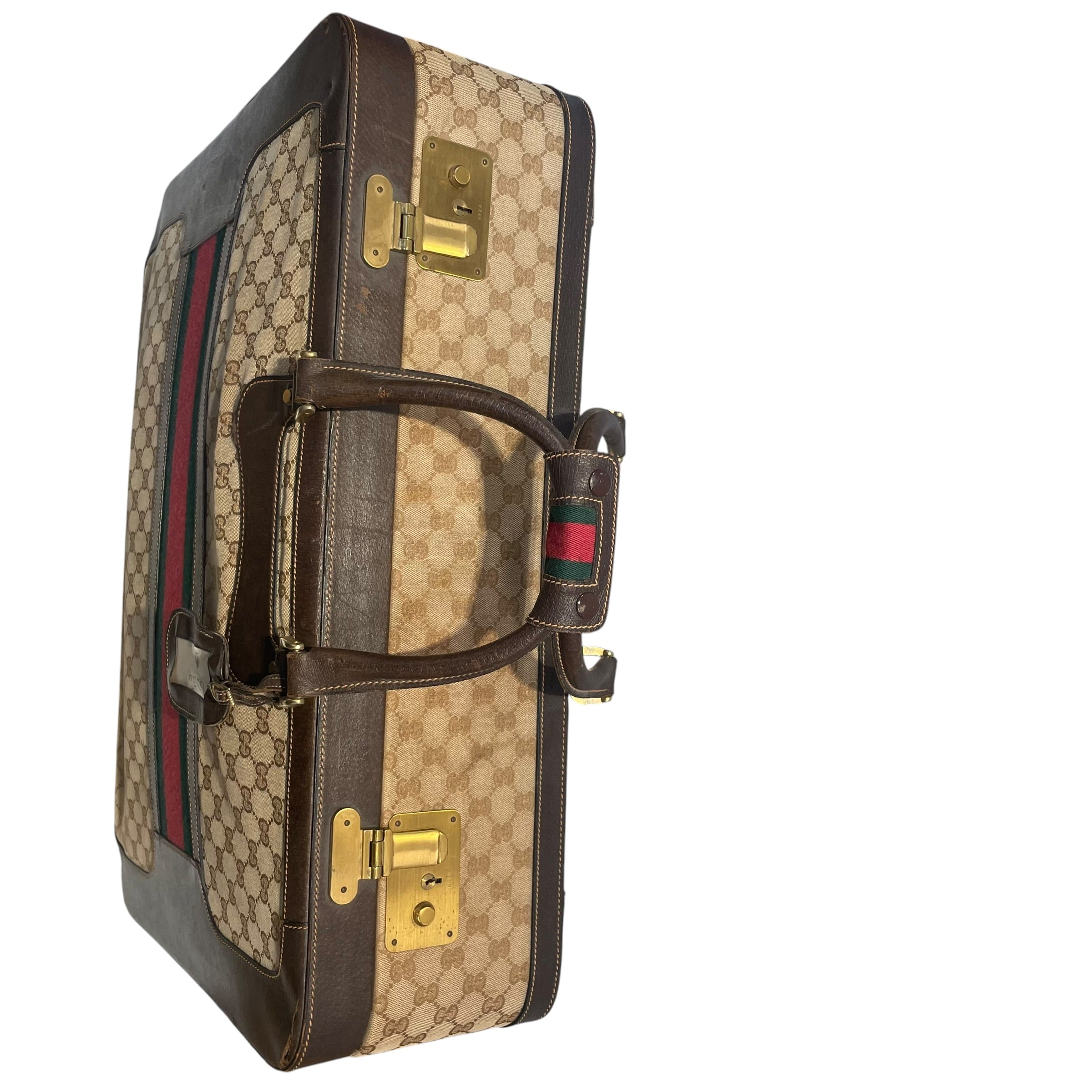 GUCCI/Luggage/Monogram/CML/SUITCASE HOUSE STRIPES view 3