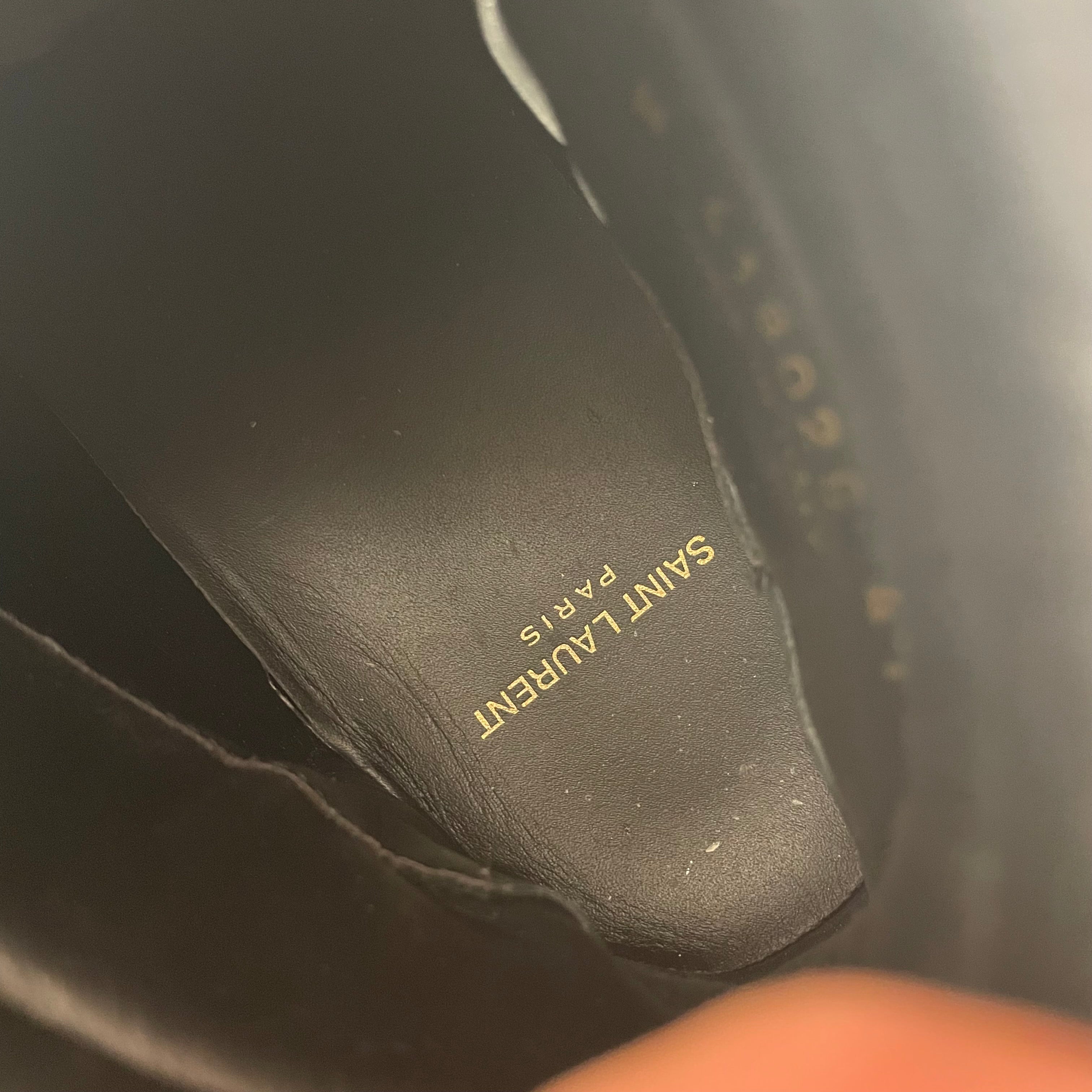 SAINT LAURENT/Hi-Sneakers/EU 41/Nylon/BLK/ view 4