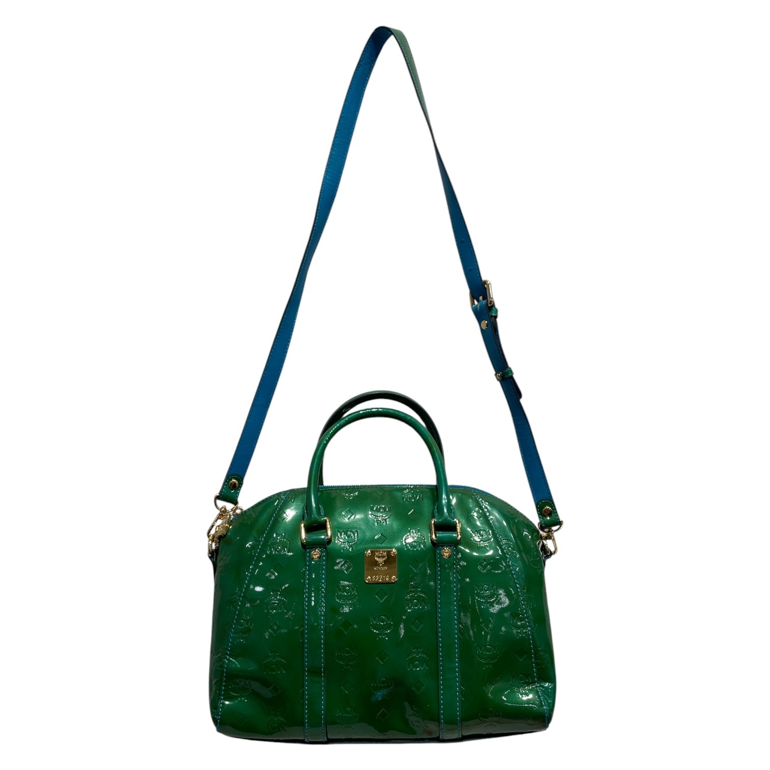 MCM/Hand Bag/Leather/GRN/IVANA PATENT LEATHER S2719 view 1