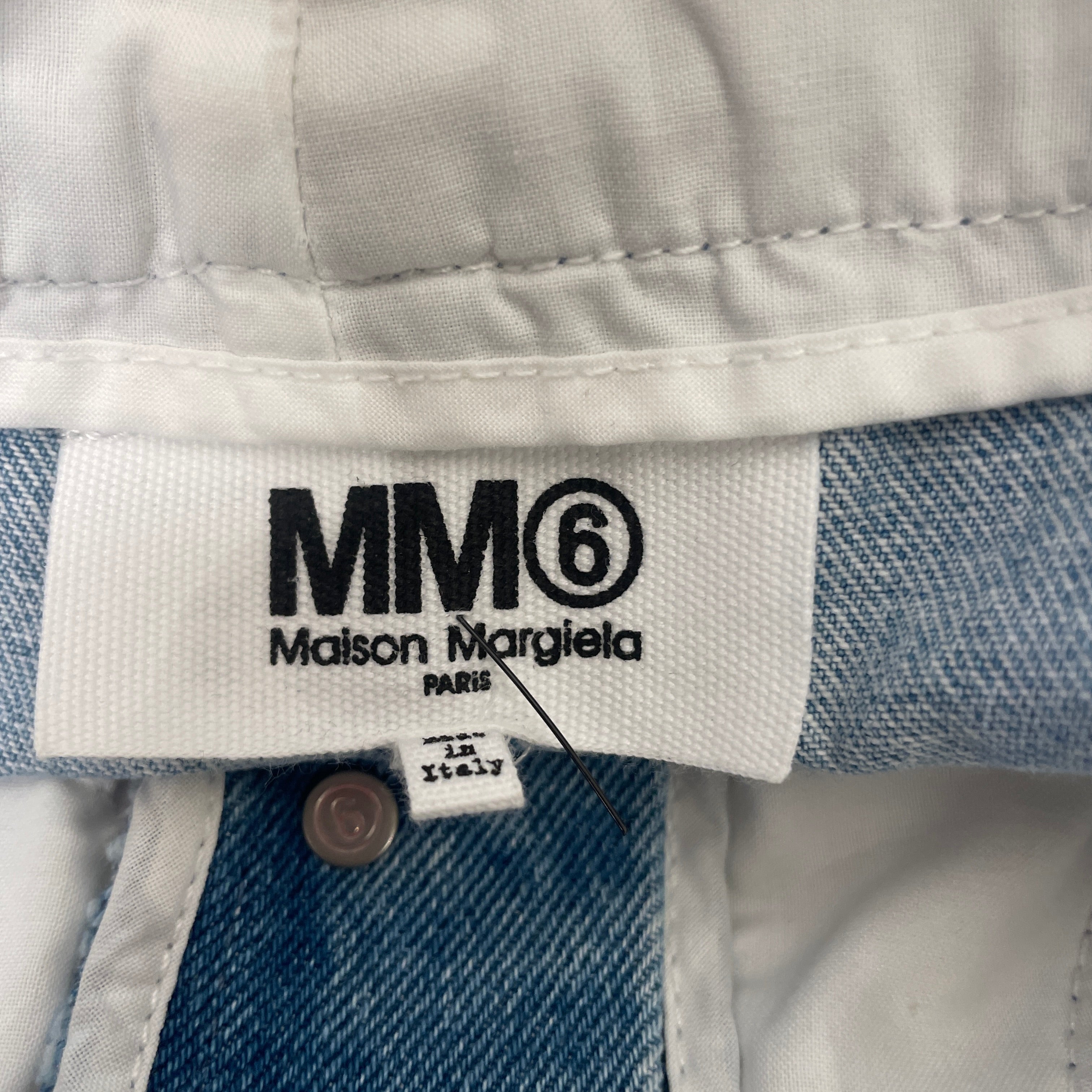 MM6/Skirt/44/Denim/BLU/ view 3