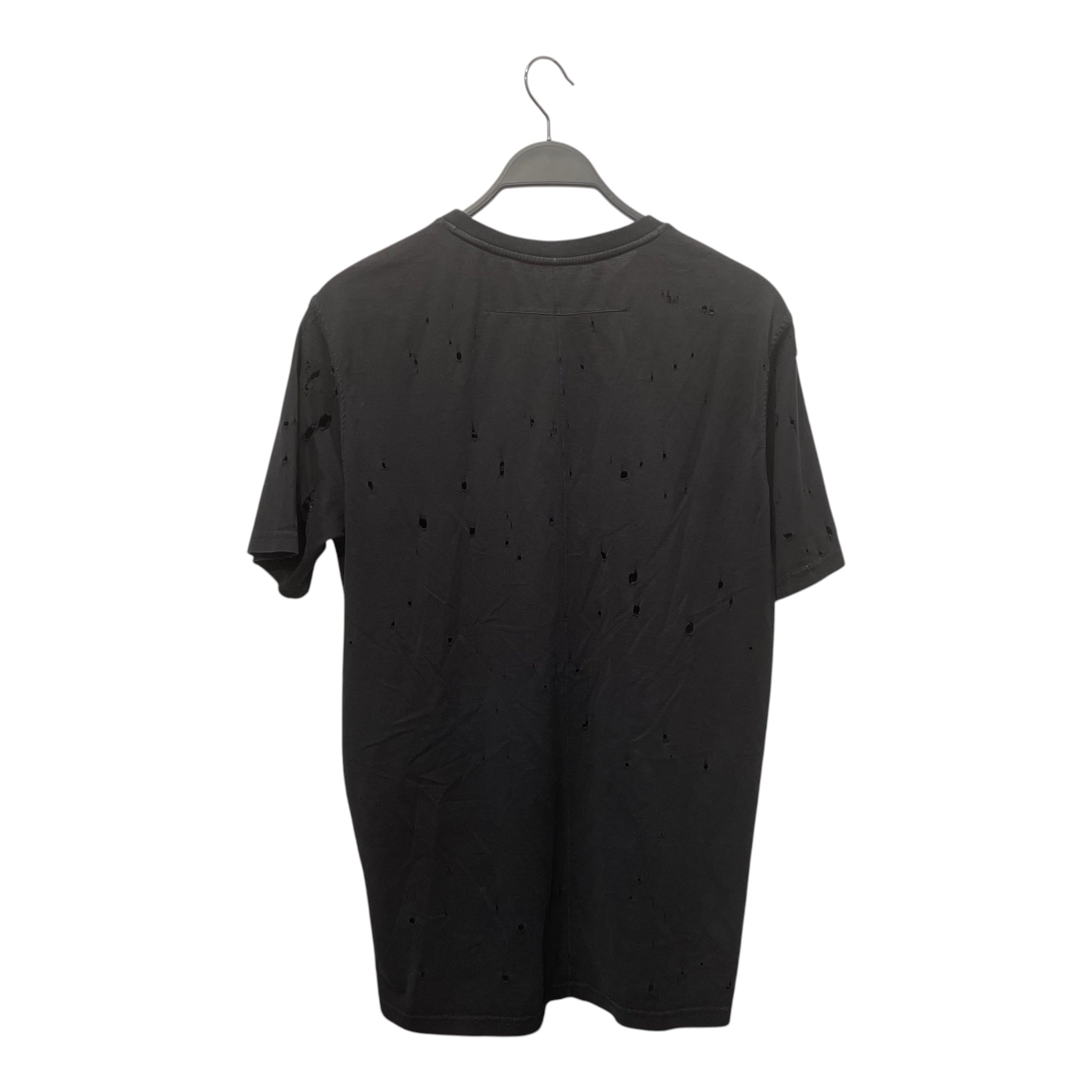GIVENCHY/T-Shirt/S/Cotton/BLK/DISTRESSED view 2