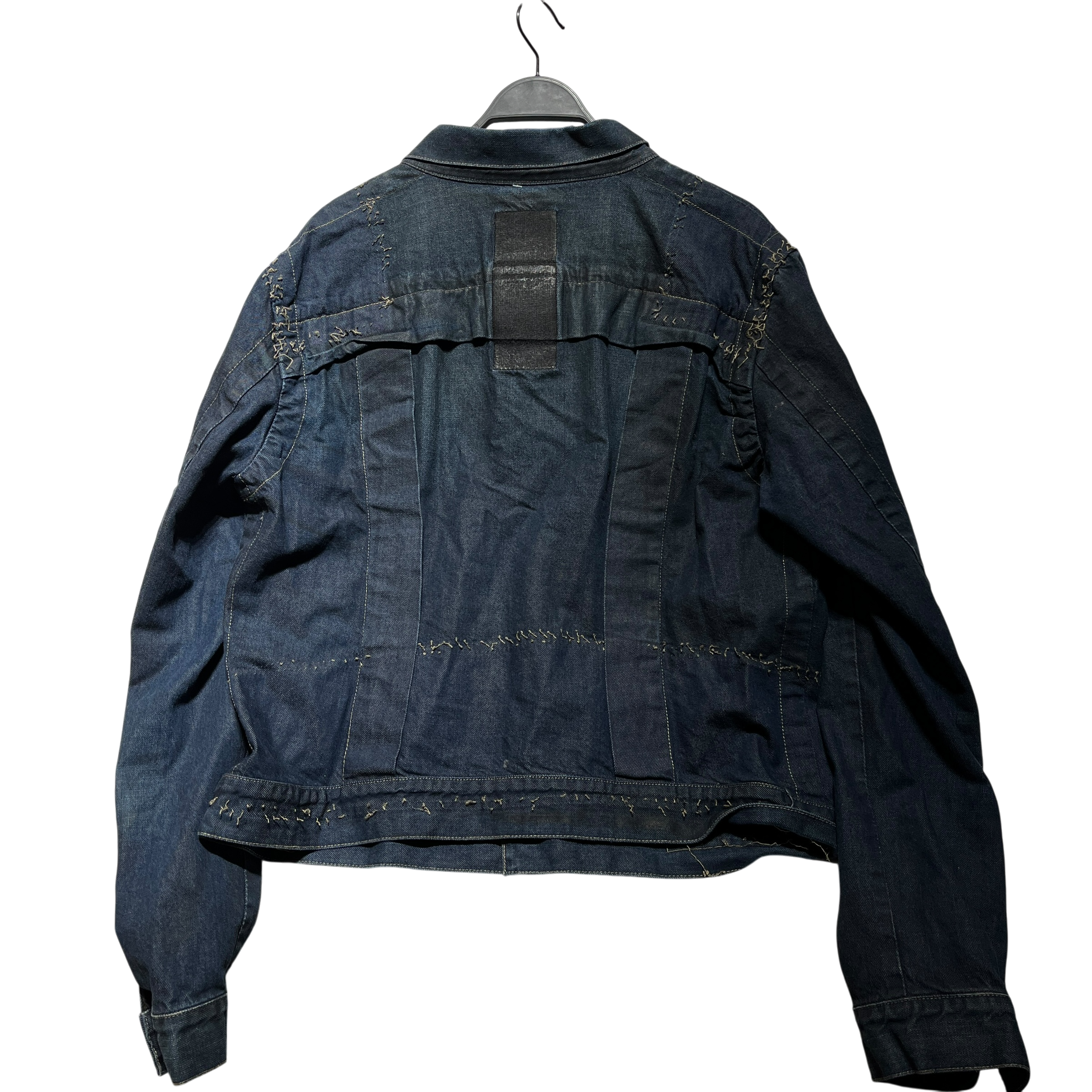 Rick Owens/Denim Jkt/XL/Denim/IDG/2004 slab denim view 3
