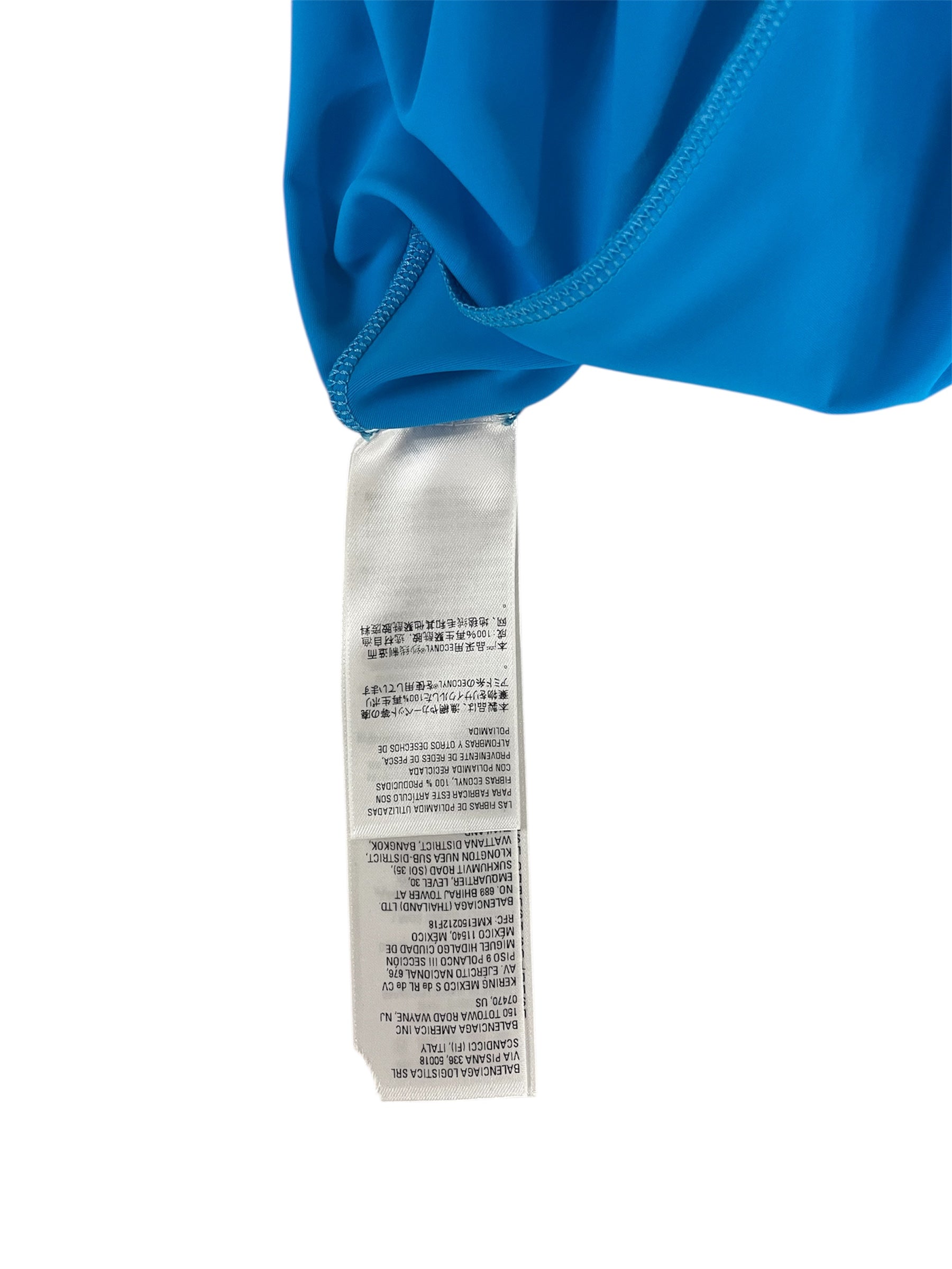 BALENCIAGA/LS Dress/44/Nylon/BLU/JP57 2022 00878 view 5